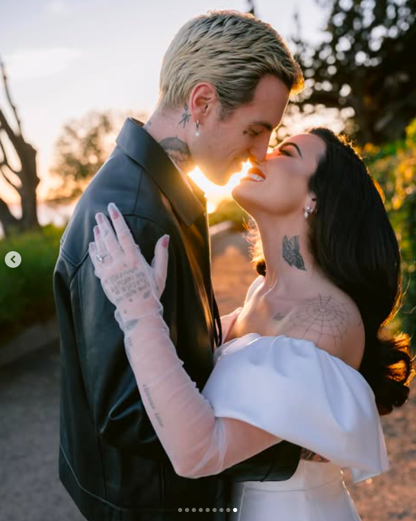 Jordan "Jutes" Lutes and Demi Lovato sharing a tender moment. | Source: Instagram/josevilla