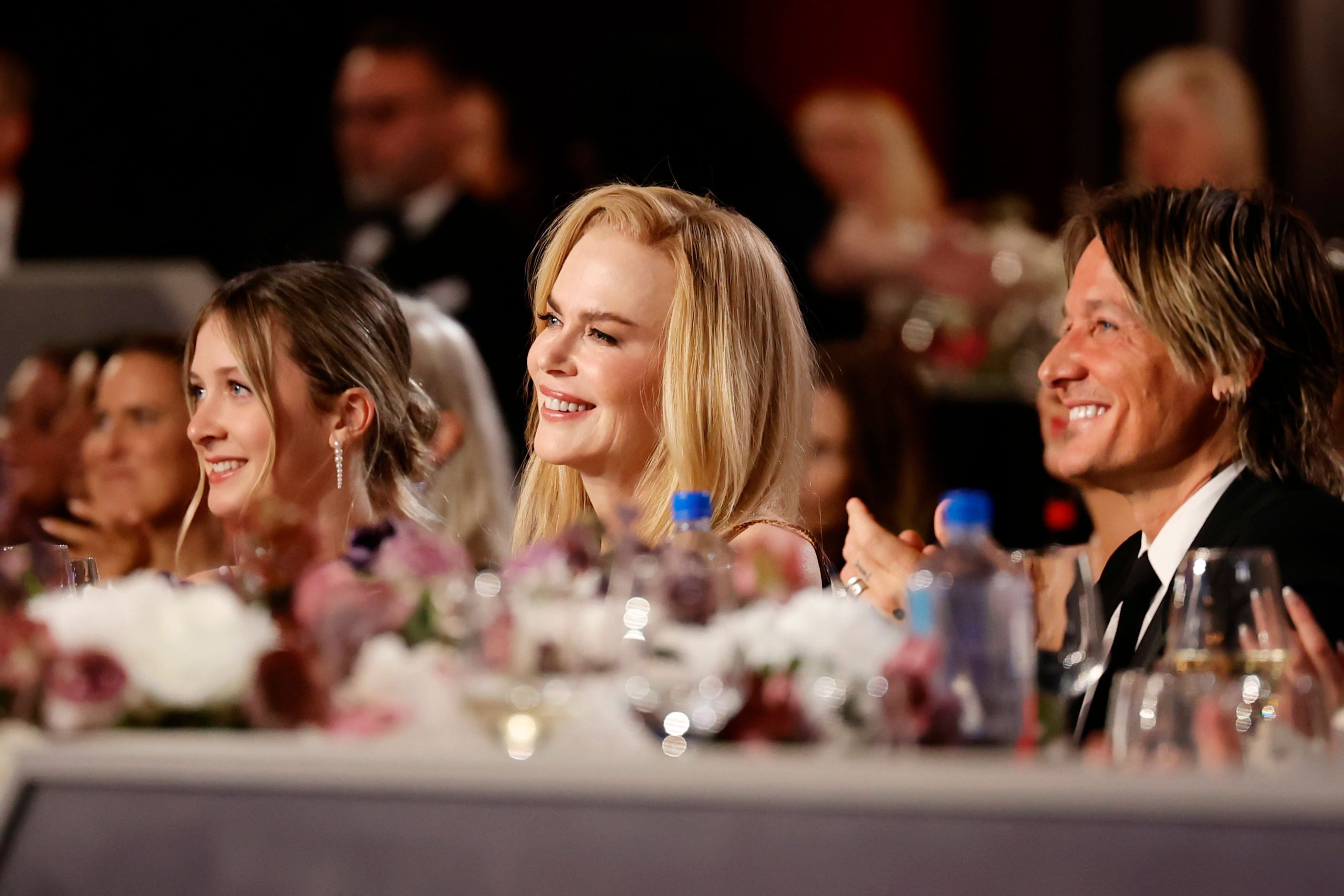 One of Faith’s biggest public milestones came in 2024, when Nicole’s daughters made their first red carpet appearance at the AFI Life Achievement Award gala. | Source: Getty Images