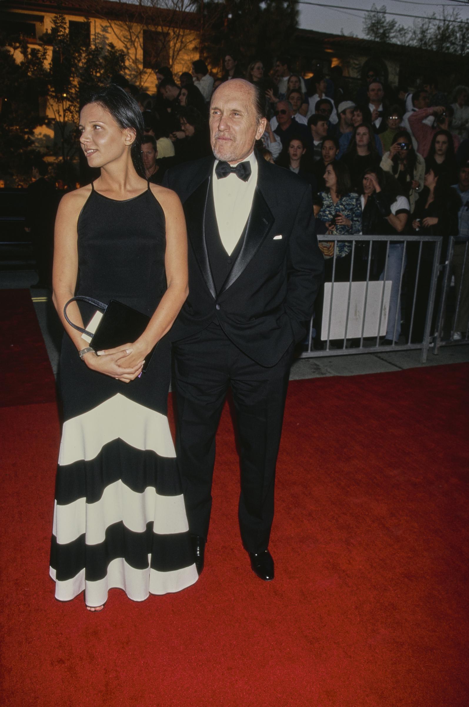 Luciana Pedraza Duvall and Robert Duvall at the 3rd Screen Actors Guild Awards in Los Angeles, California on February 22, 1997. | Source: Getty Images