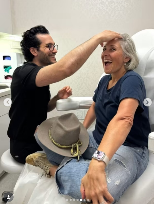 Another image with Dr. Allen Foulad showed them both incredibly happy, proving that beauty treatments can truly be for the better in some cases. | Source: Instagram/rickilake