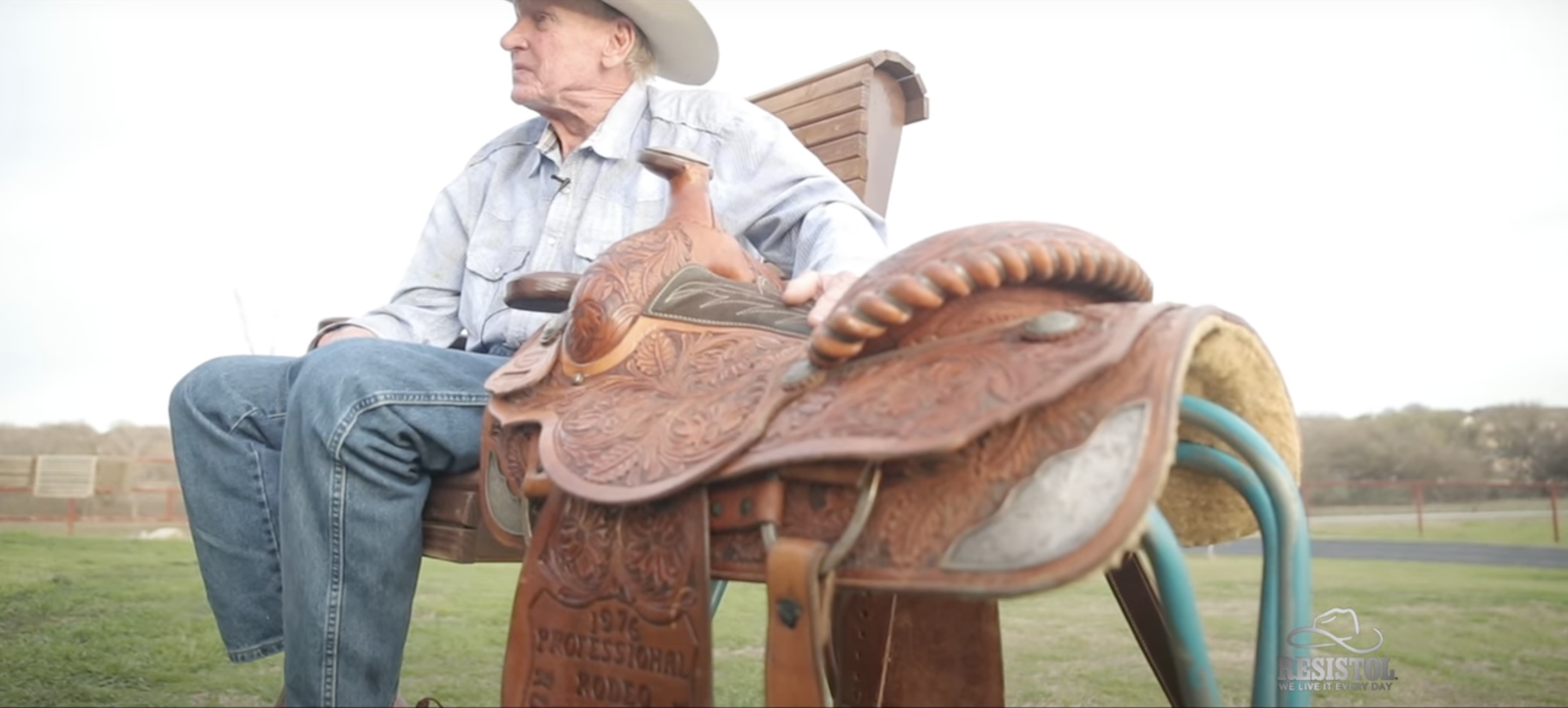 A photo of Roy Cooper from one of his video interviews, dated July 25, 2023 | Source: YouTube/Resistol