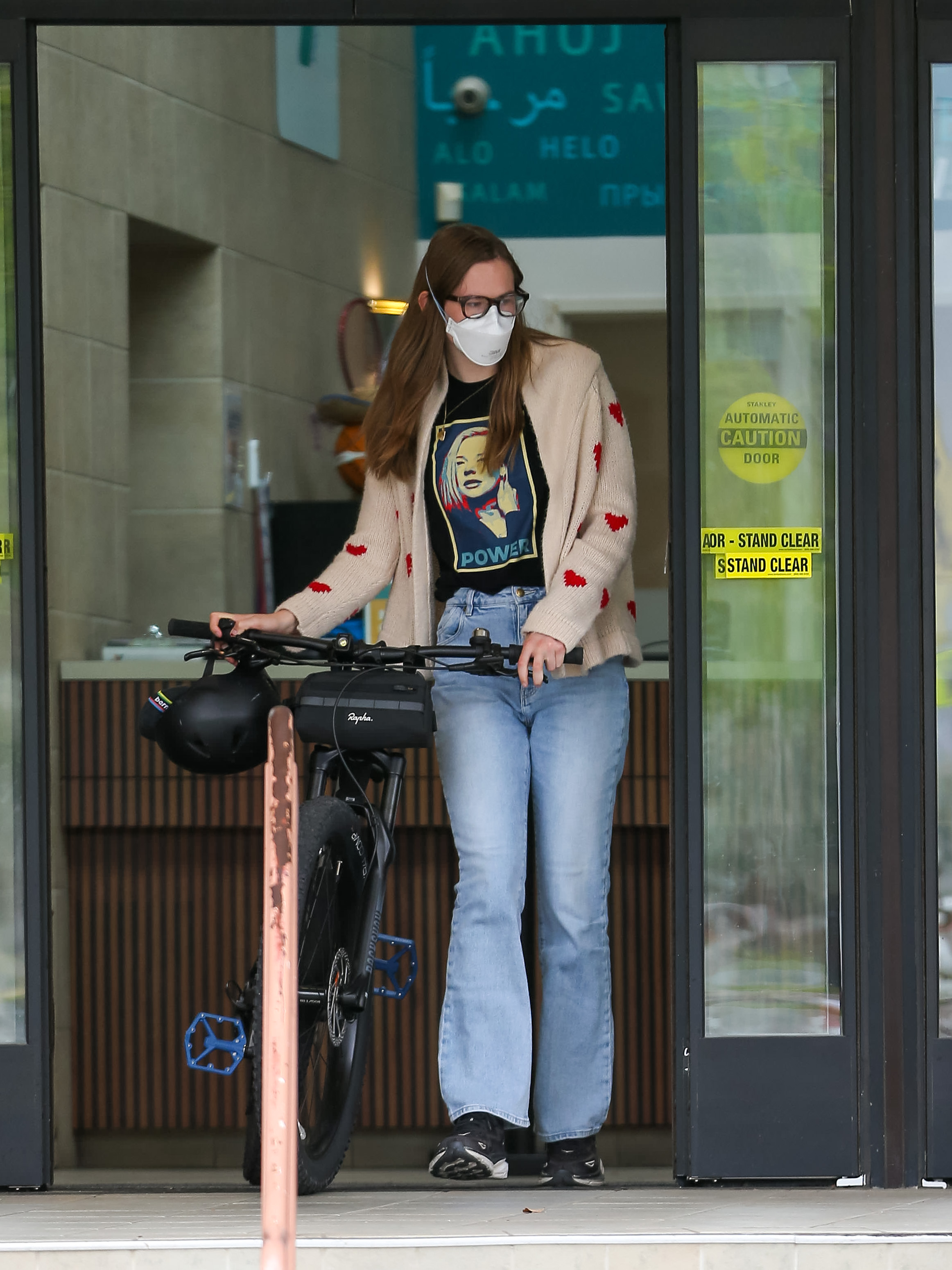 Violet Affleck spotted on May 11, 2024, in Los Angeles, California. | Source: Getty Images