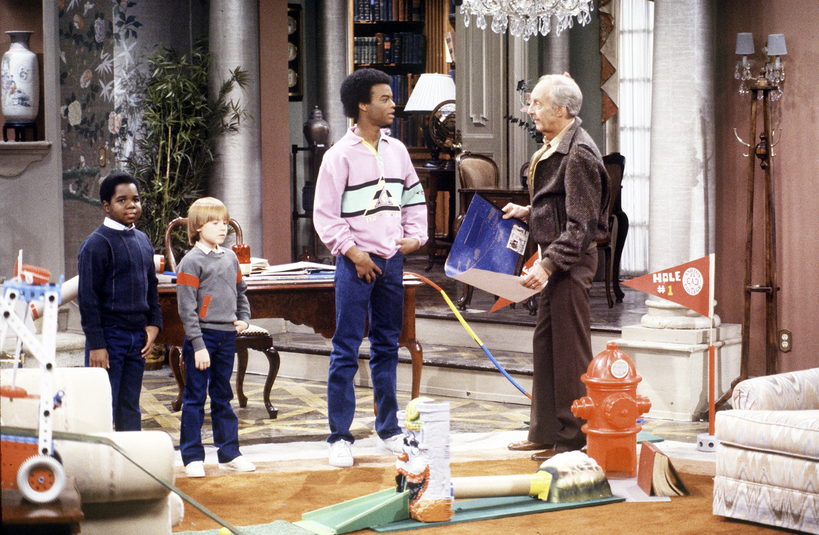 Conrad Bain reprises his role as Philip Drummond in the Season 8 episode “Sam's Big Brother,” which aired on January 24, 1986. The episode centers on Arnold's jealousy when Sam begins spending more time with Willis. | Source: Getty Images