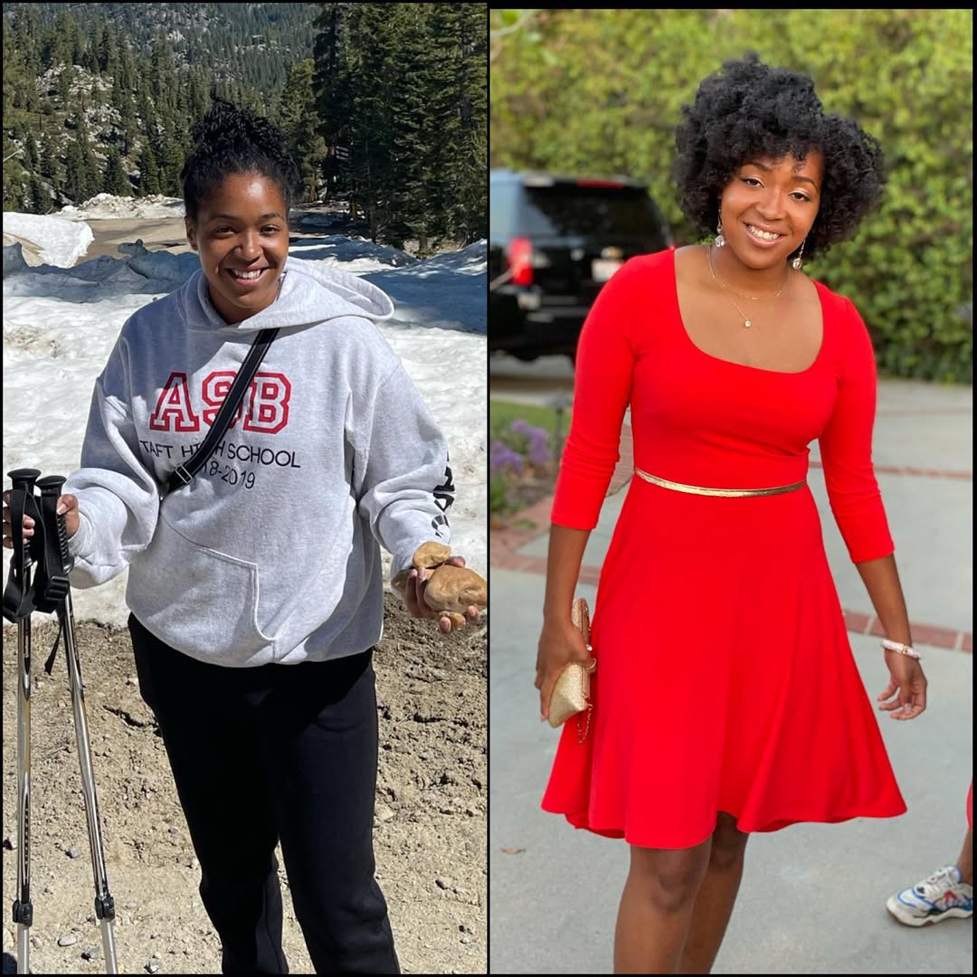 One of the Campbell daughters seen in a post dated May 8, 2021 | Source: Instagram/teddyandtina