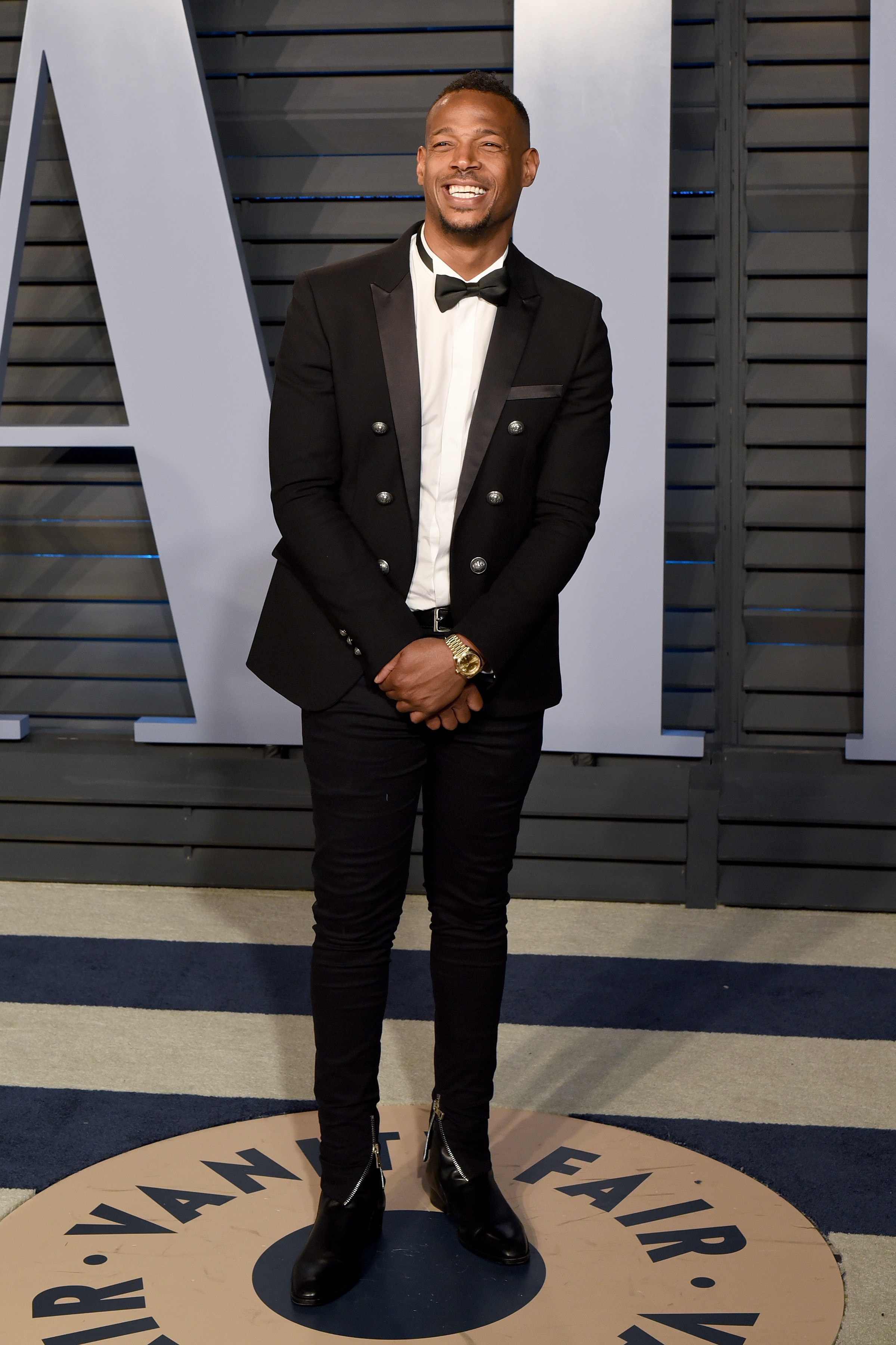 Marlon Wayans attends the Vanity Fair Oscar Party Hosted By Radhika Jones at Wallis Annenberg Center for the Performing Arts on March 4, 2018, in Beverly Hills, California | Source: Getty Images