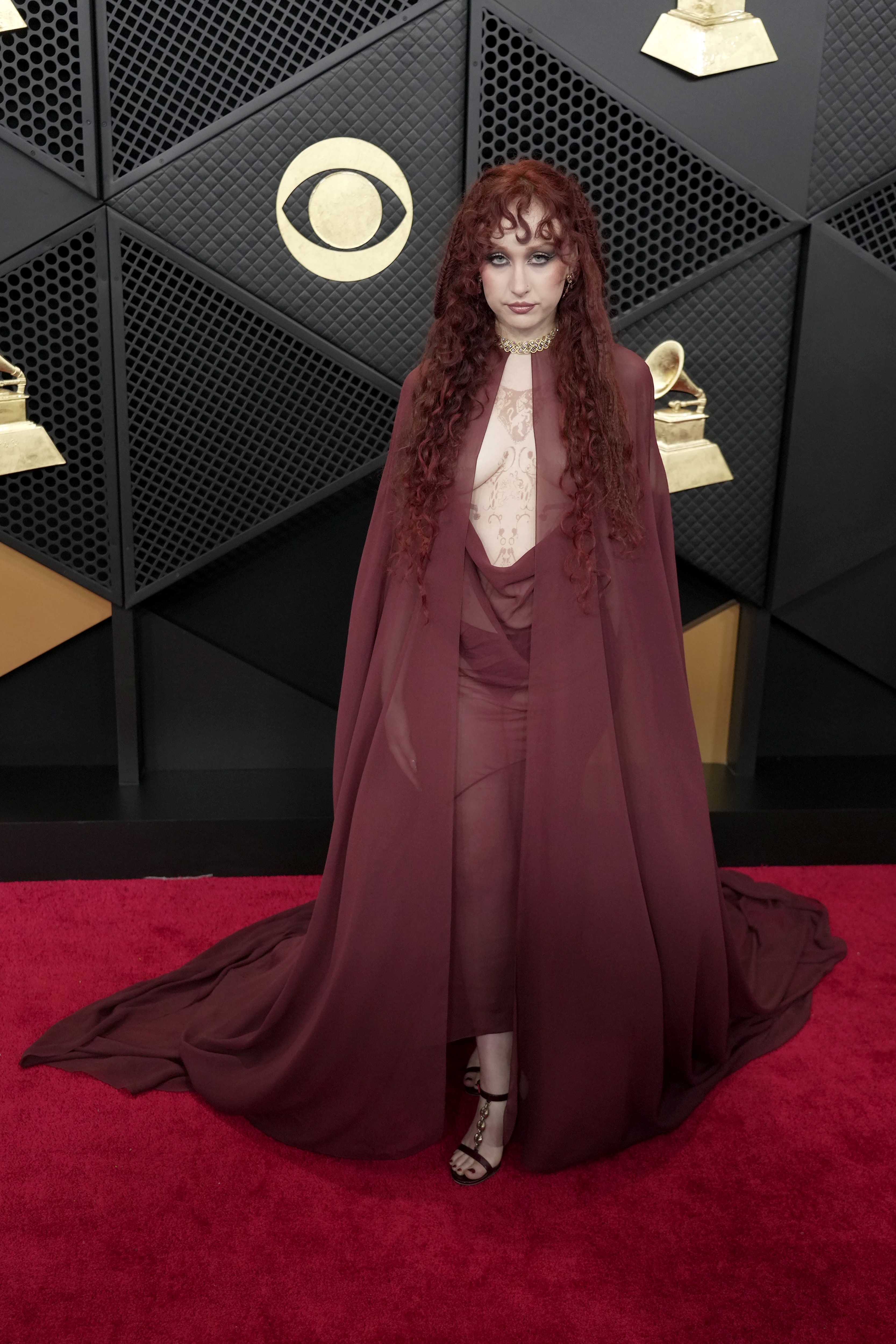 Chappell Roan arrives on the red carpet at the 68th Grammy Awards in Los Angeles, California on February 1, 2026 | Source: Getty Images