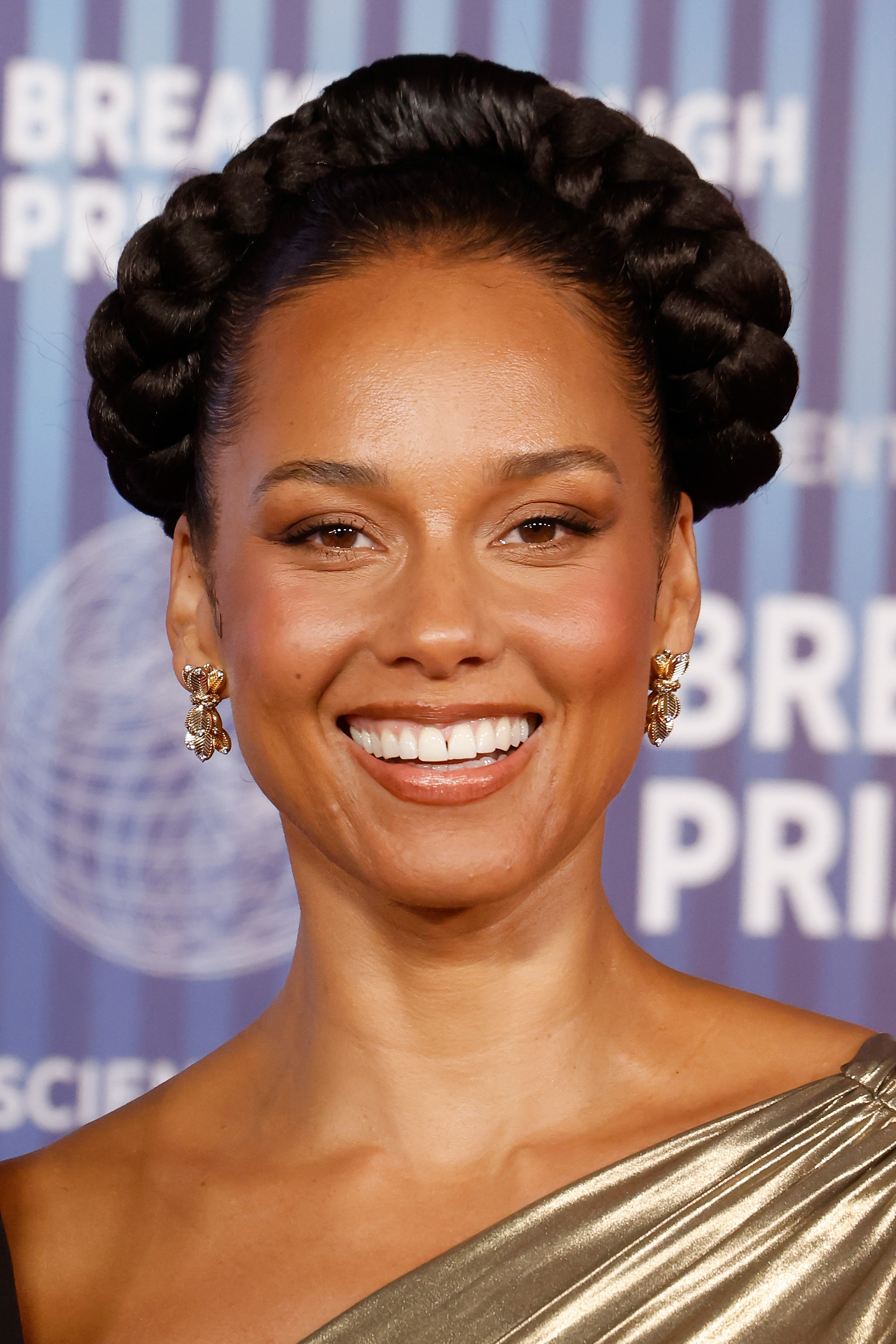 Alicia Keys at the Breakthrough Prize Ceremony in Los Angeles, California on April 13, 2024. | Source: Getty Images
