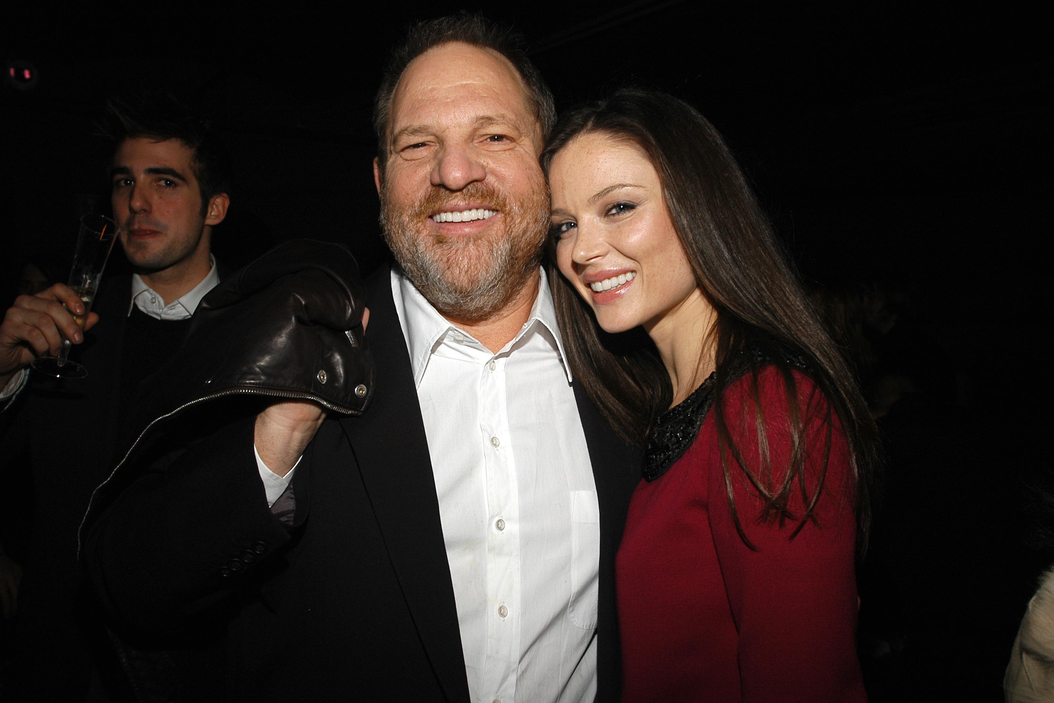 Harvey Weinstein and Georgina Chapman attend the "Factory Girl" premiere after party on January 29, 2007, in New York City. | Source: Getty Images