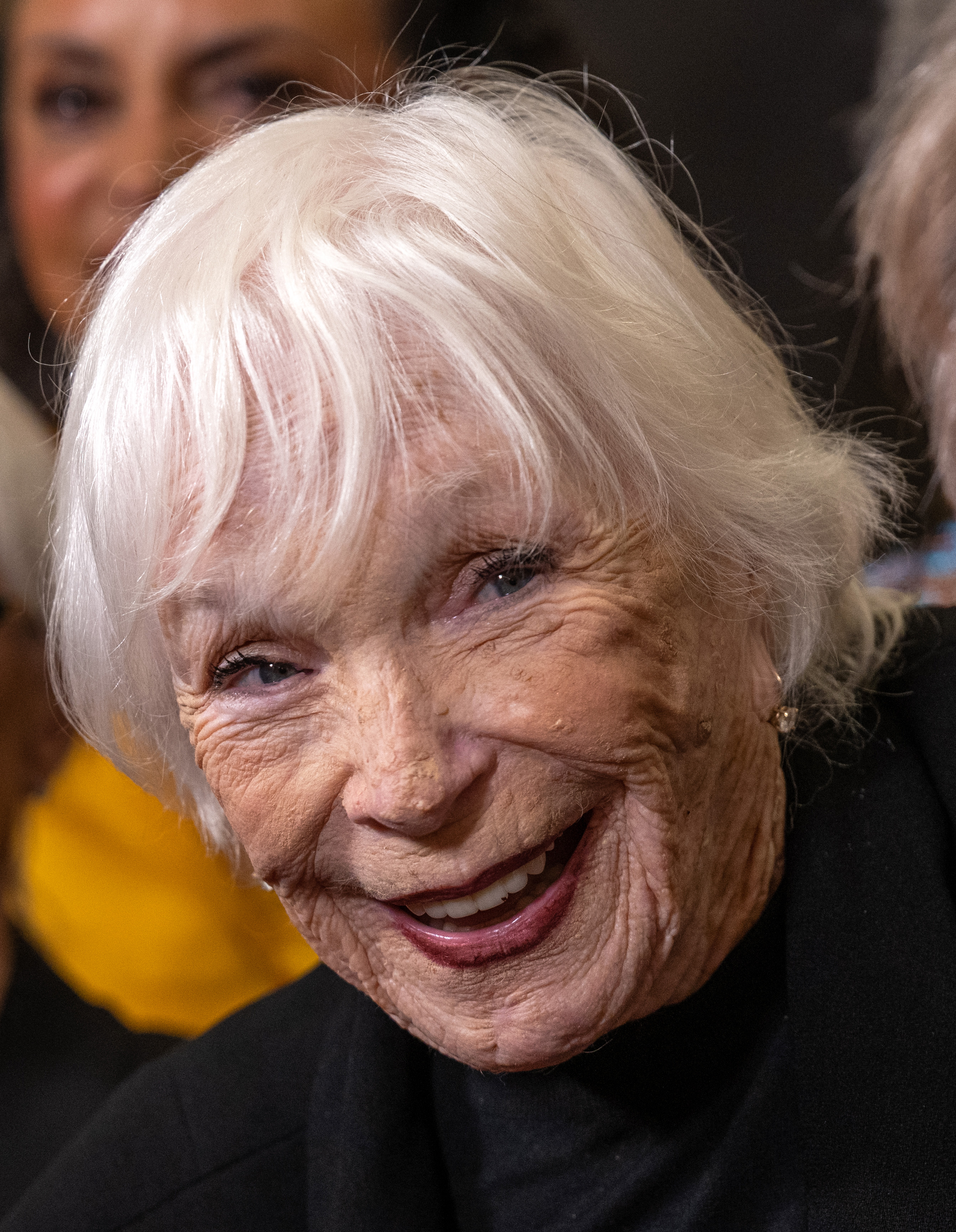 The actress attends the Dance Hall Of Fame Ceremony at the Glorya Kaufman International Dance Center on December 3, 2025 in Los Angeles, California | Source: Getty Images