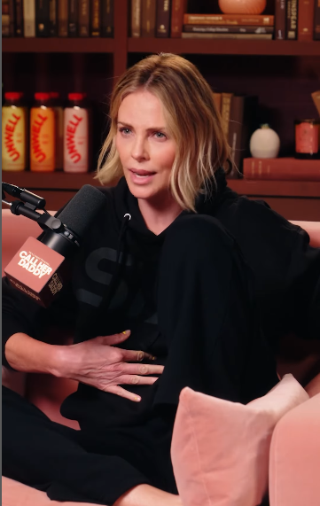 Charlize Theron on the "Call Her Daddy" podcast episode teaser, dated July 1, 2025 | Source: Instagram/callherdaddy