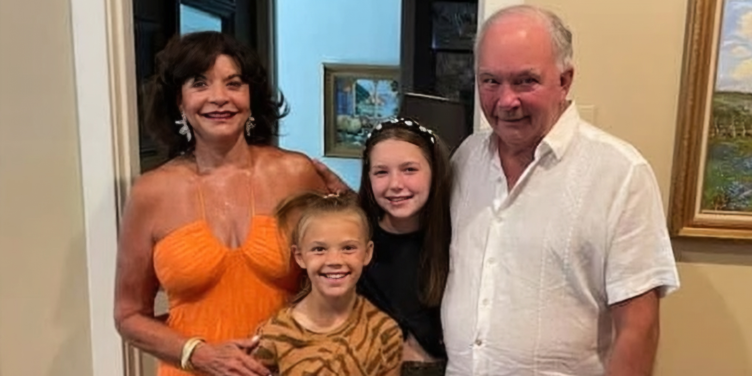 Charlene, Brooke, Blair and Mike Harber. | Source: Facebook/AmandaHTV