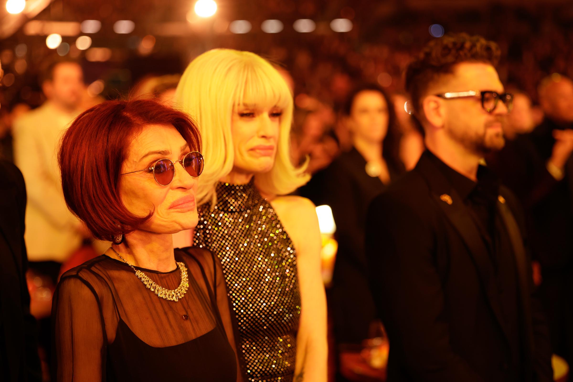 Sharon, Kelly, and Jack Osbourne during the 68th Grammy Awards on February 1, 2026, in California. | Source: Getty Images