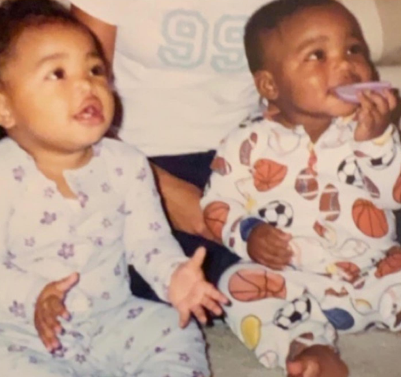 Tai and Tyrin Jr. as babies in a throwback photo shared on June 30, 2019 | Source: Instagram/tyrinturner