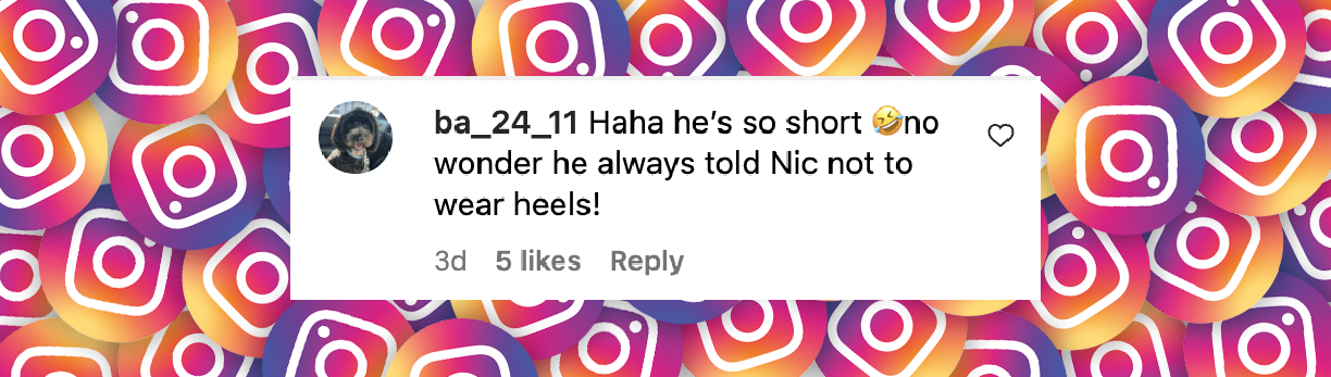 A fan comment dated May 12, 2025 | Source: Instagram/richardwilkins