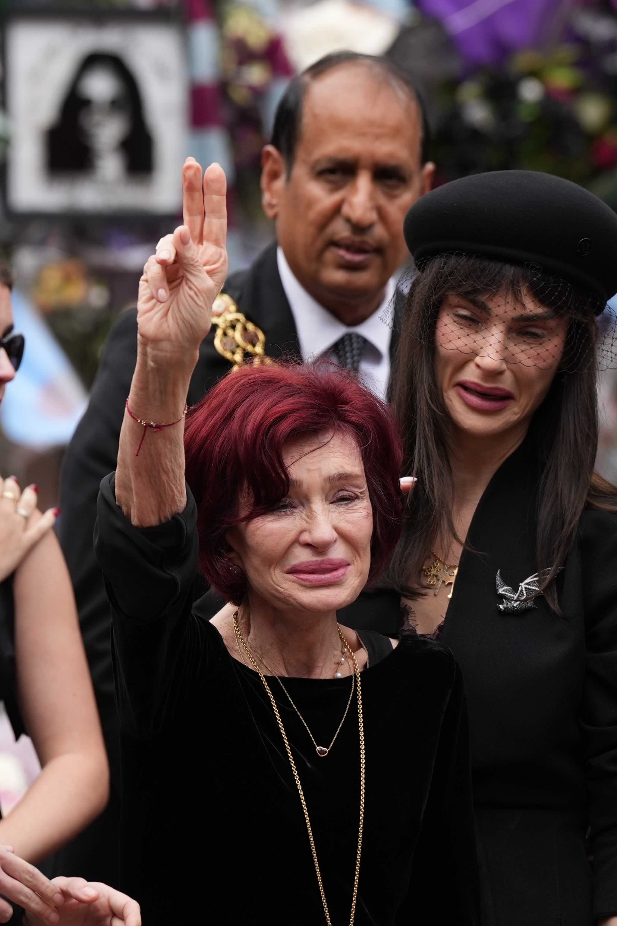 Just days after Ozzy's death, Sharon Osbourne led her family in saying goodbye in Birmingham. A year later, she returned to the city to remember the husband she said spent his final weeks smiling after one last concert. | Source: Getty Images