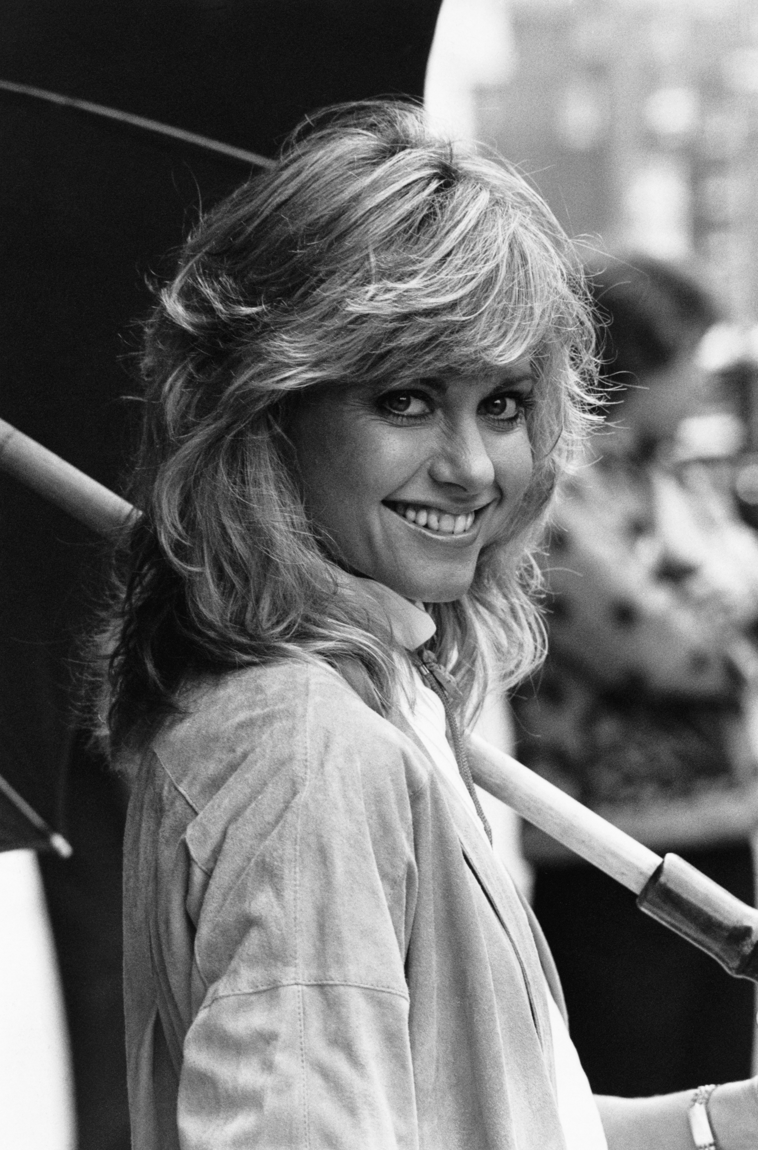 Olivia Newton-John at 31 years old. [Photo taken on September 18, 1980]. | Fun Fact: Two years after "Grease," Olivia starred opposite one of her idols, Gene Kelly, in the fantasy musical "Xanadu." The film proved divisive, but its music was another story: Olivia's soundtrack single "Magic" spent four weeks at No. 1 in the U.S., while "Xanadu" with ELO became a UK No. 1.