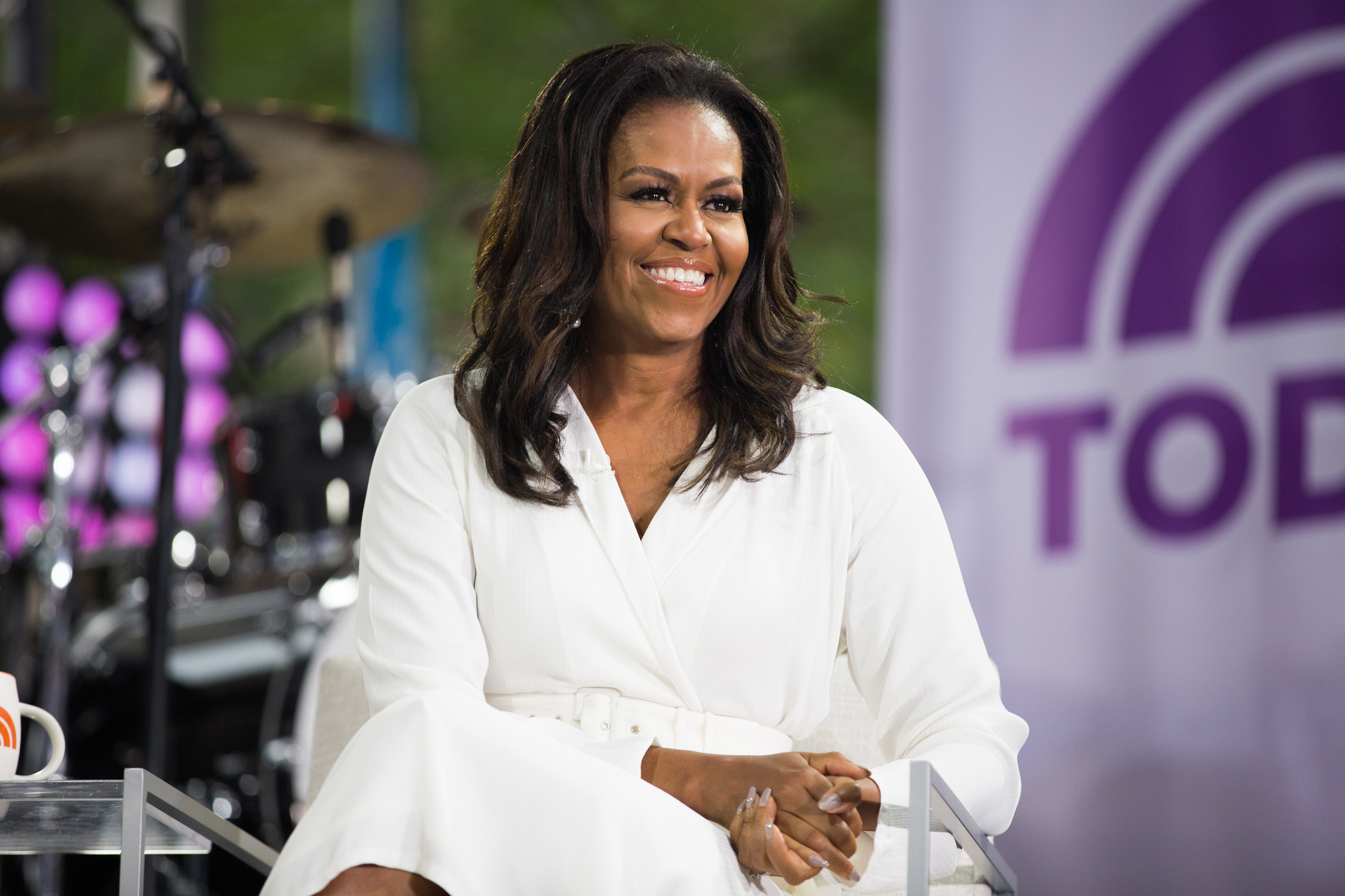 Michelle Obama during a Season 67 episode of "Today" on October 11, 2018. | Source: Getty Images