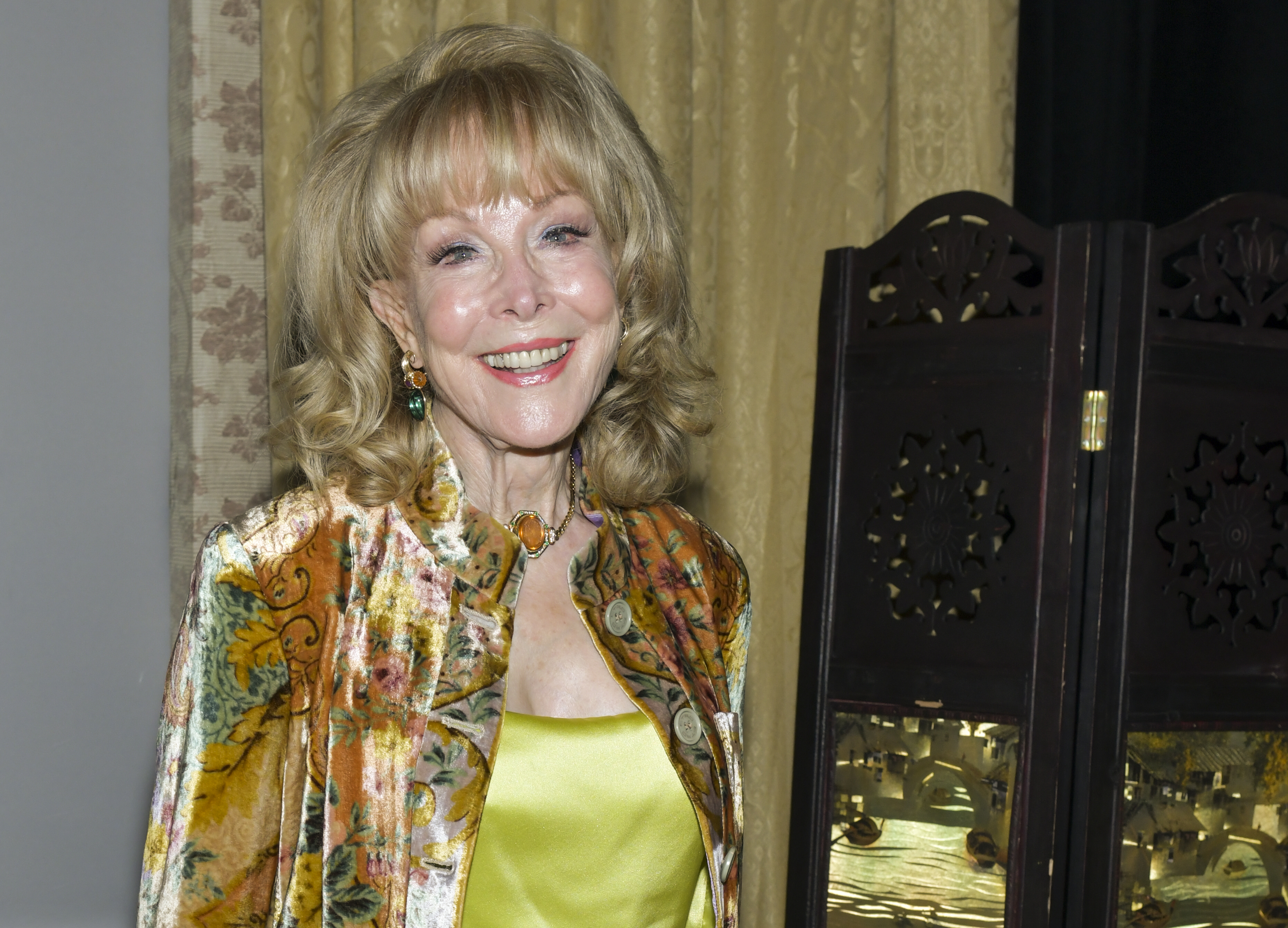 Barbara Eden poses at the premiere of "My Life on a Diet" in 2019. Fans continued comparing her recent red carpet appearances with the glamorous television star they remembered from the 1960s. | Source: Getty Images