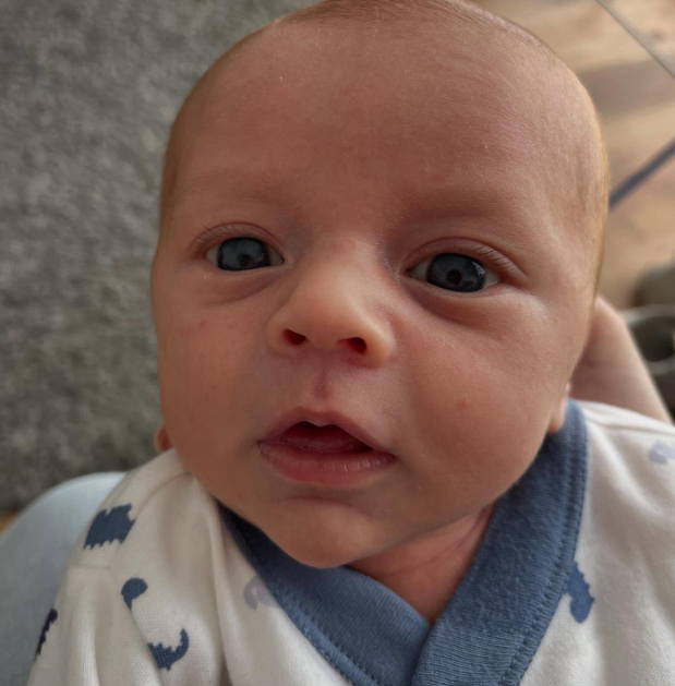 Hudson Bibby from a post dated April 29, 2025. | Source: Facebook/Rachel Surtees