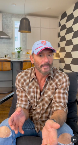 Acting has become another important part of McGraw's career alongside his success in country music. His film credits include "Friday Night Lights," while his television work includes the Western drama "1883." | Source: Instagram/thetimmcgraw