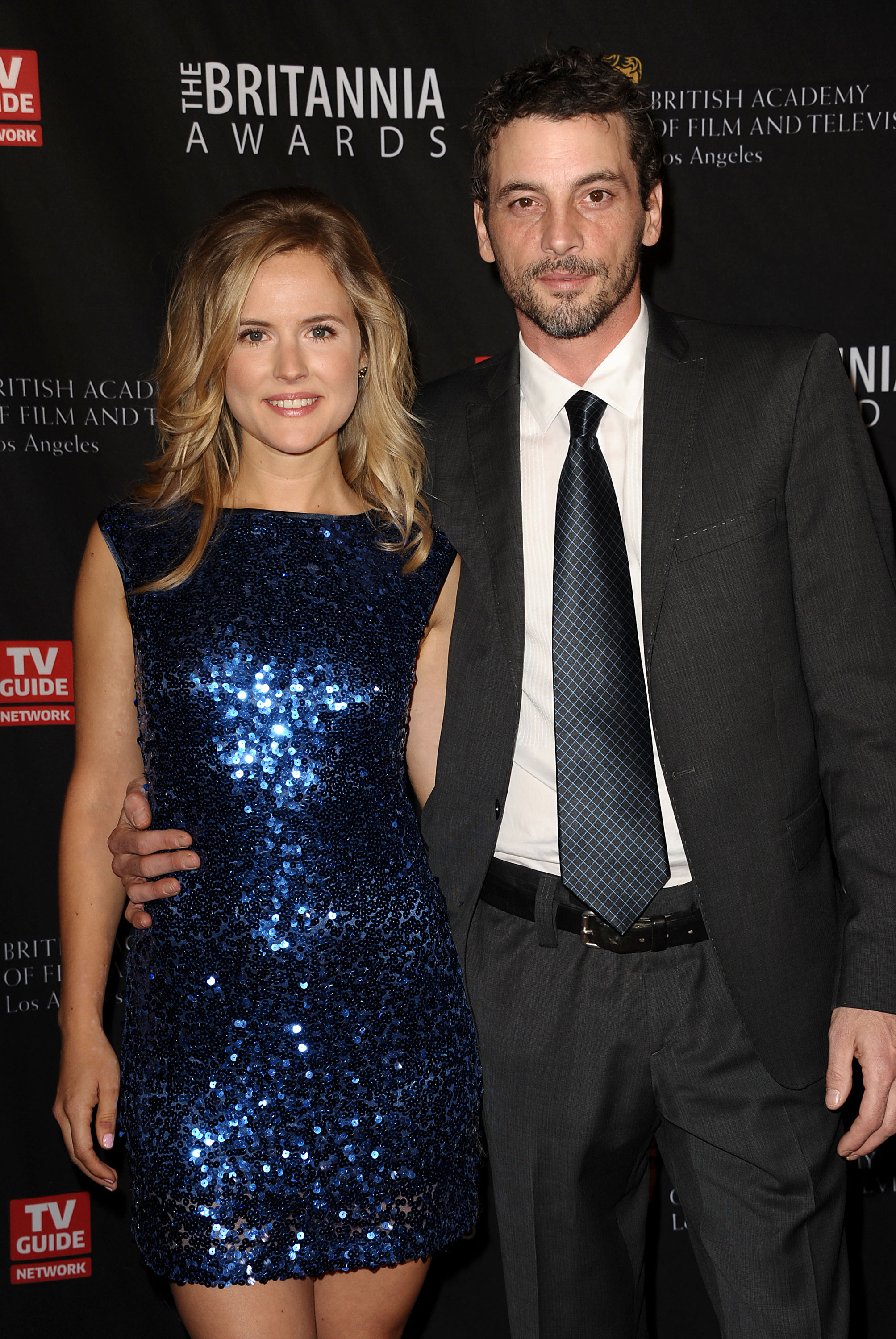 Amelia Jackson-Gray and Skeet Ulrich at the BAFTA Los Angeles Britannia Awards on November 30, 2011, in Beverly Hills, California. | Source: Getty Images