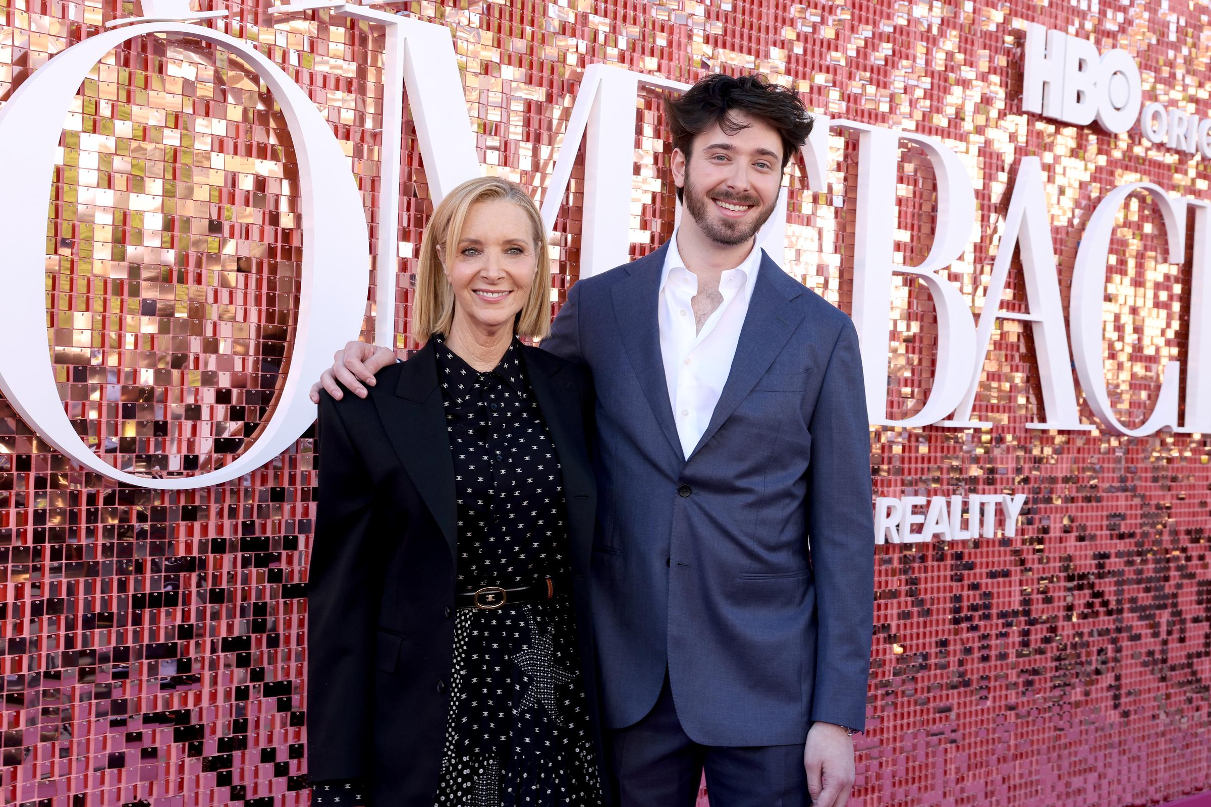 Lisa Kudrow and Julian Stern attended the Los Angeles premiere of "The Comeback" on March 19, 2026. The event came as Stern joined his mother's series after first visiting its set as a child. | Source: Getty Images