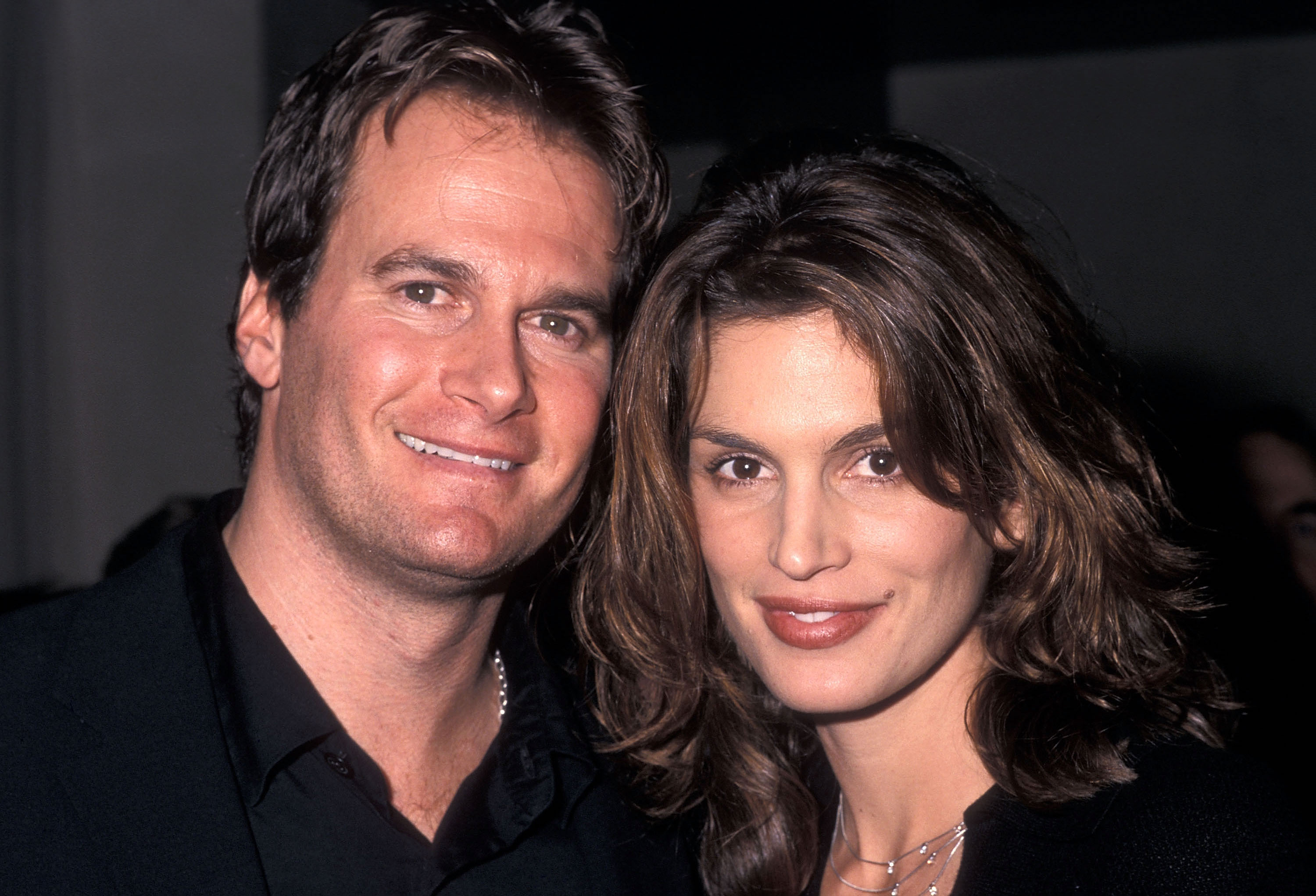 Cindy Crawford and Rande Gerber attend the W New York Hotel Grand Opening Celebration on Dec. 1, 1998, the year they married. Their wedding took place at the Ocean Club in Nassau. | Source: Getty Images