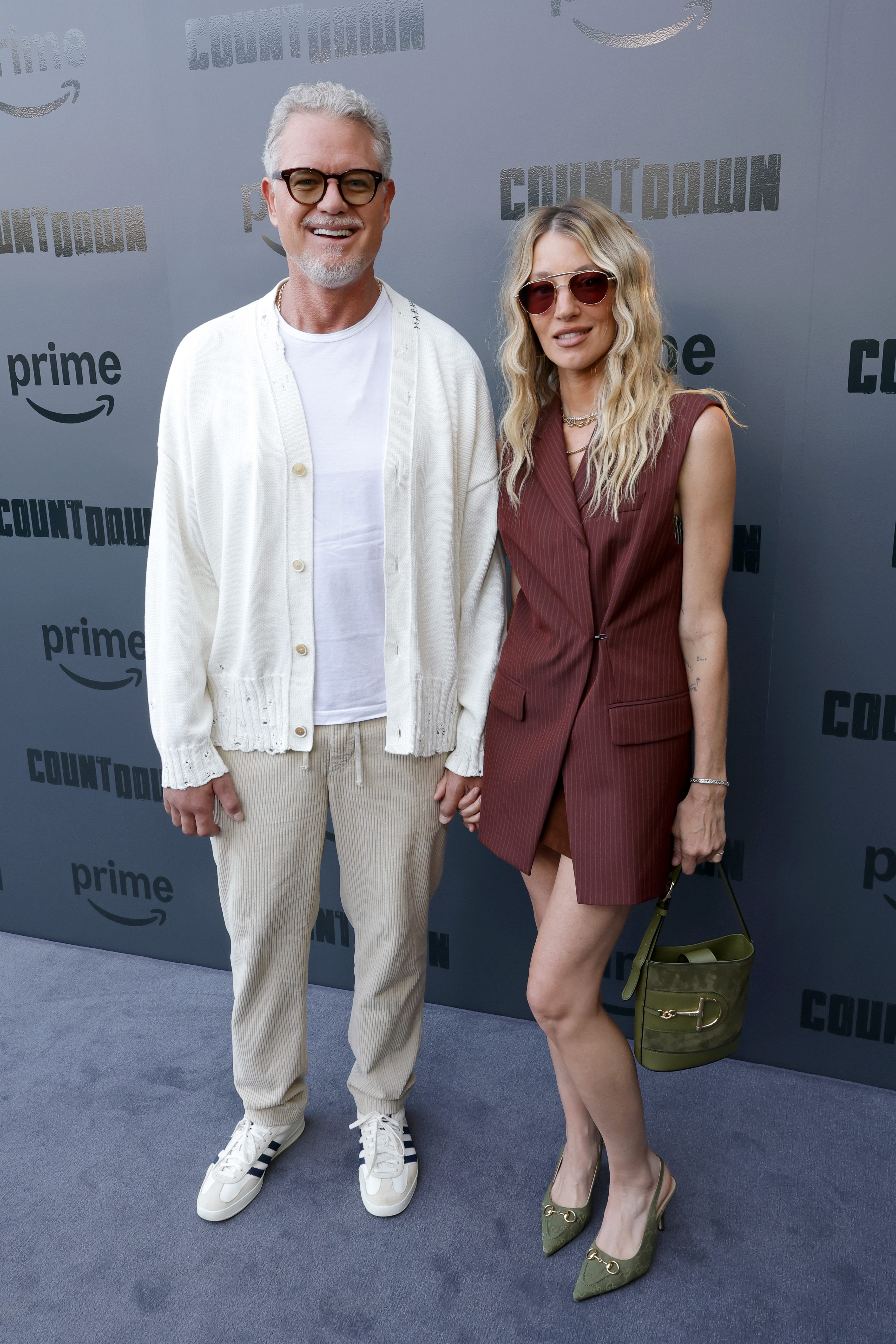 Eric Dane and Janell Shirtcliff attend the "Countdown" Premiere and After-Party in Los Angeles, California on June 18, 2025. | Source: Getty Images