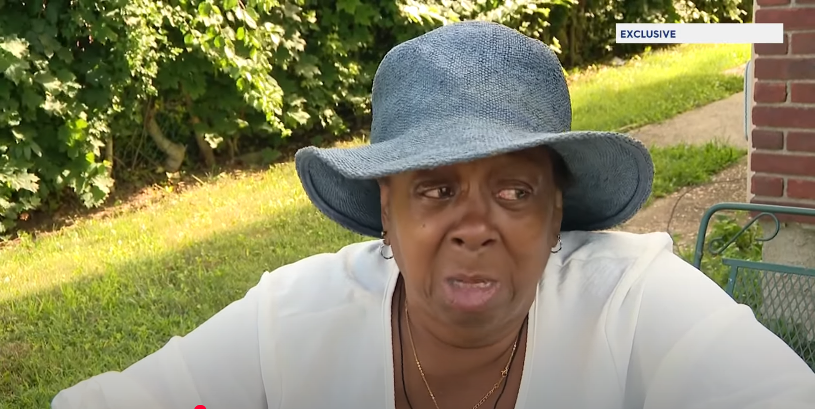 Adrienne Jones-McAllister in an interview with News 12, from a video dated July 19, 2025. | Source: YouTube/@News12