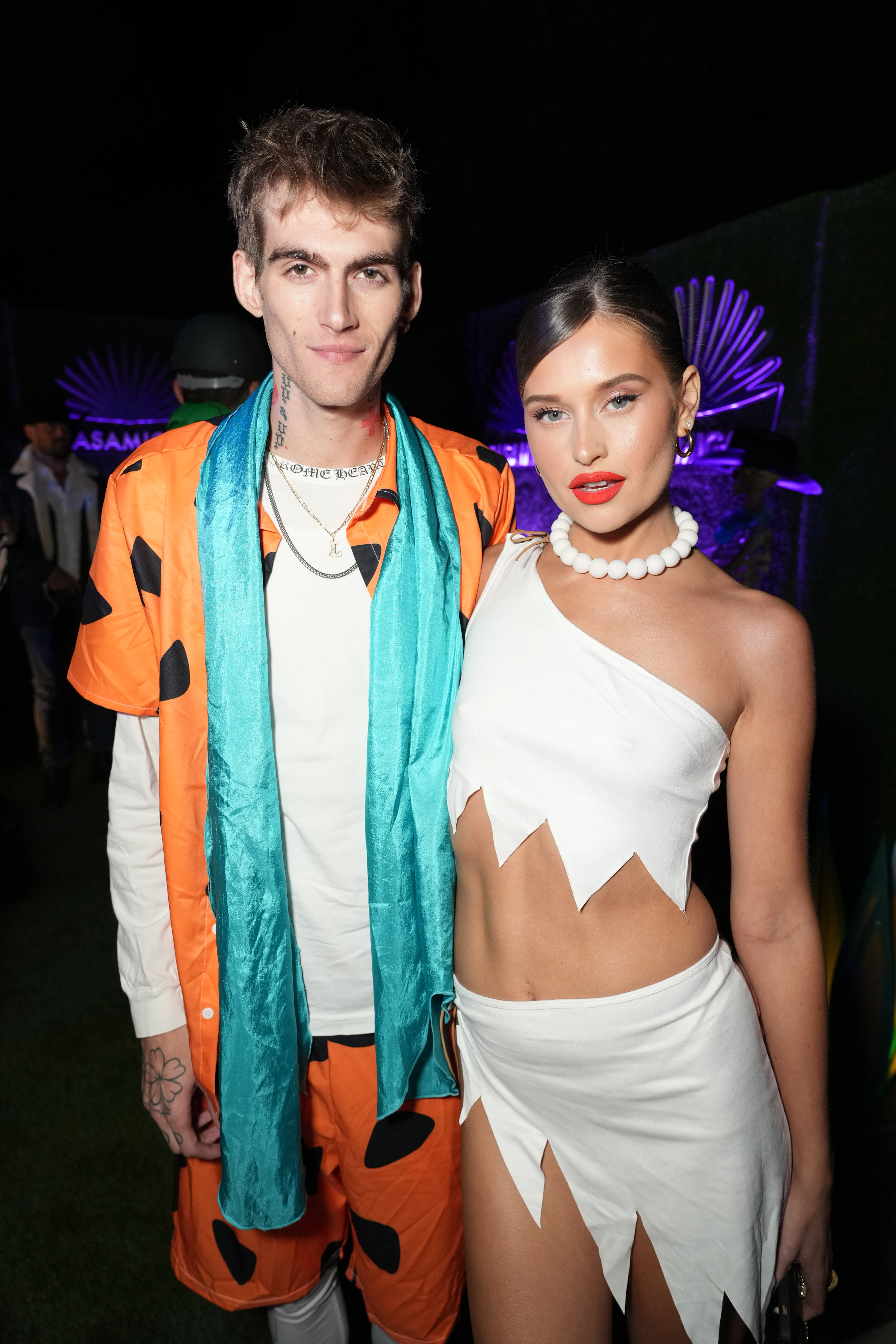Presley Gerber and Lexi Wood attend the Casamigos Halloween Party in Beverly Hills, California, on Oct. 28, 2022. In her later tribute, Wood reflected on the different chapters of their relationship and the friendship she said remained at its core. | Source: Getty Images