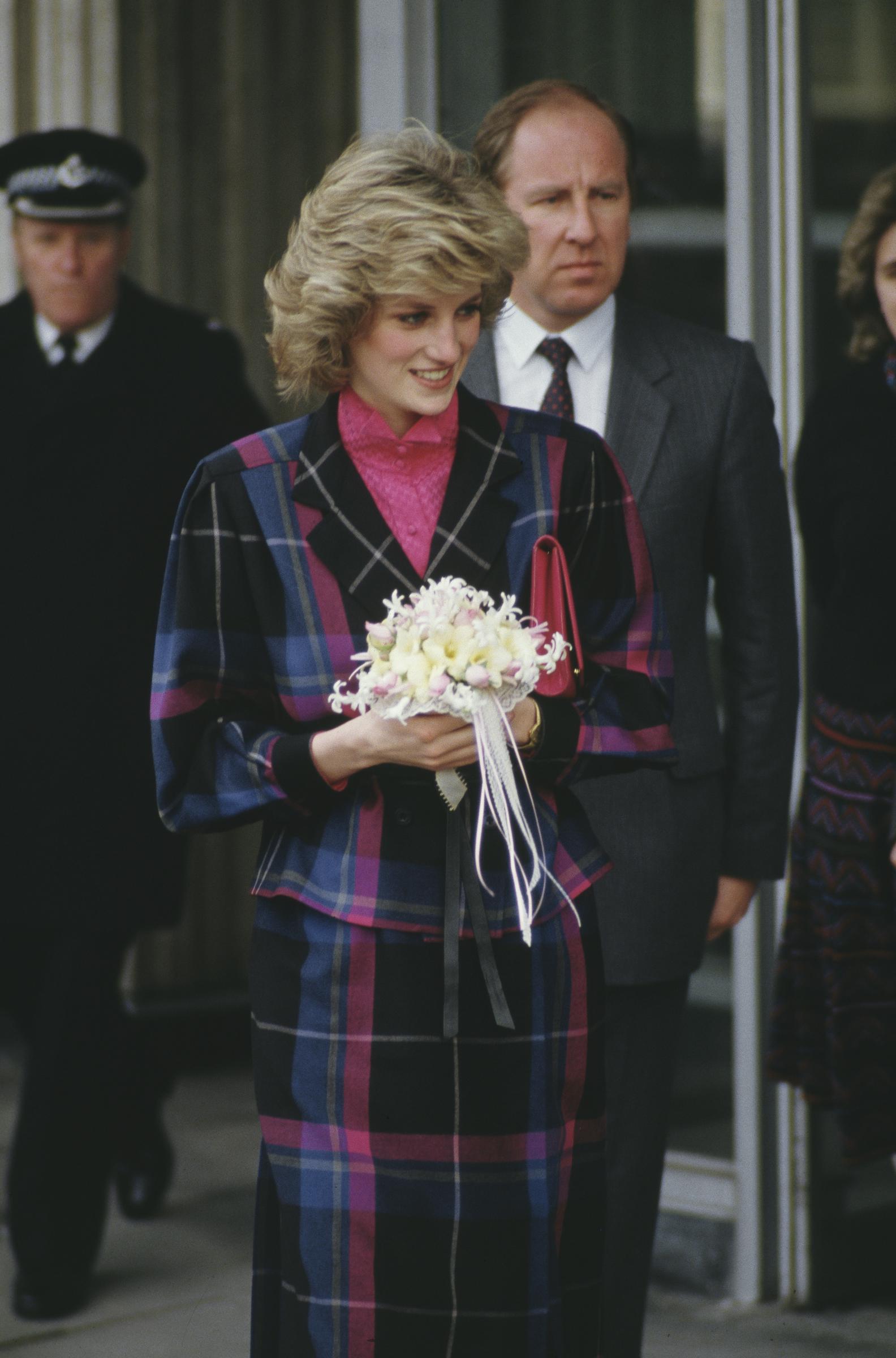 Diana, Princess of Wales, during a visit to Dr. Barnardo's home for children in London, England, in February 1983. | Source: Getty Images