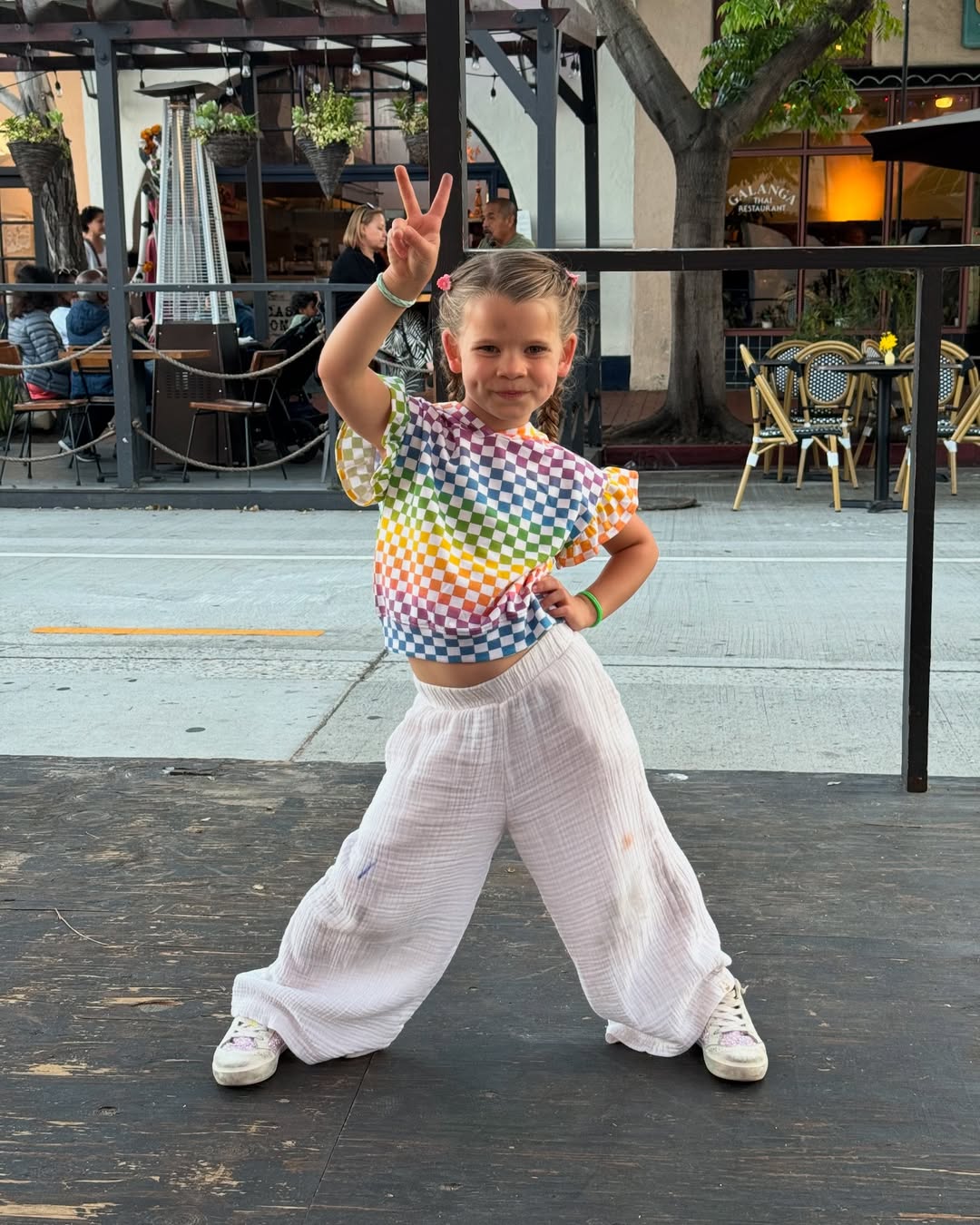 Jessica Simpson's daughter, Birdie Mae Johnson, posing for the camera, from a post dated March 31, 2025 | Source: Instagram/jessicasimpson