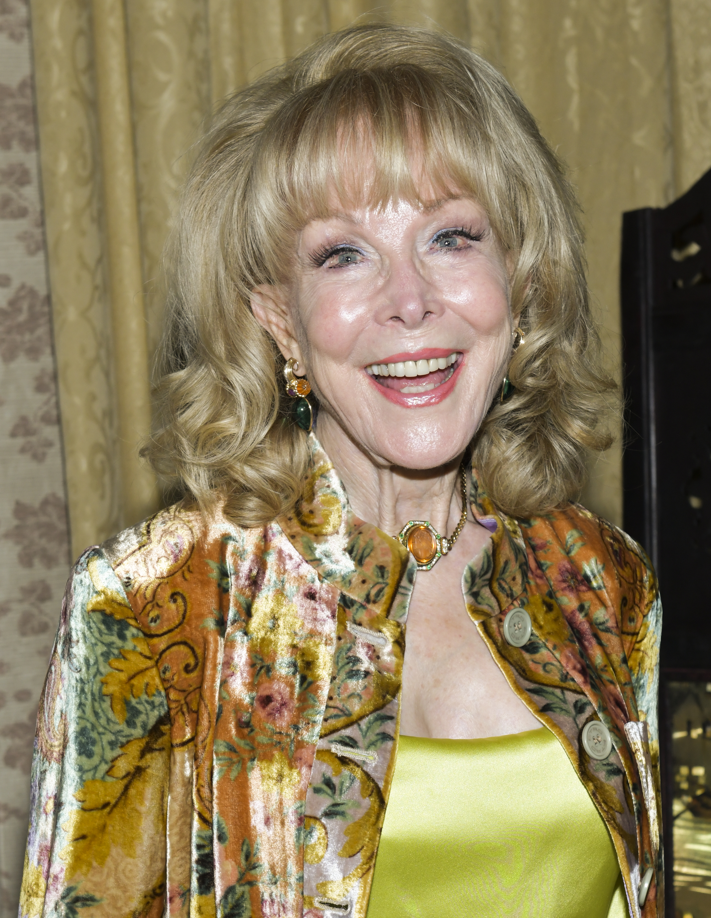 Barbara Eden is pictured at a Beverly Hills event in 2019. After concern arose over her canceled Cinecon appearance in 2026, Eden clarified that she was not ill and said newly prescribed medication had caused side effects. | Source: Getty Images