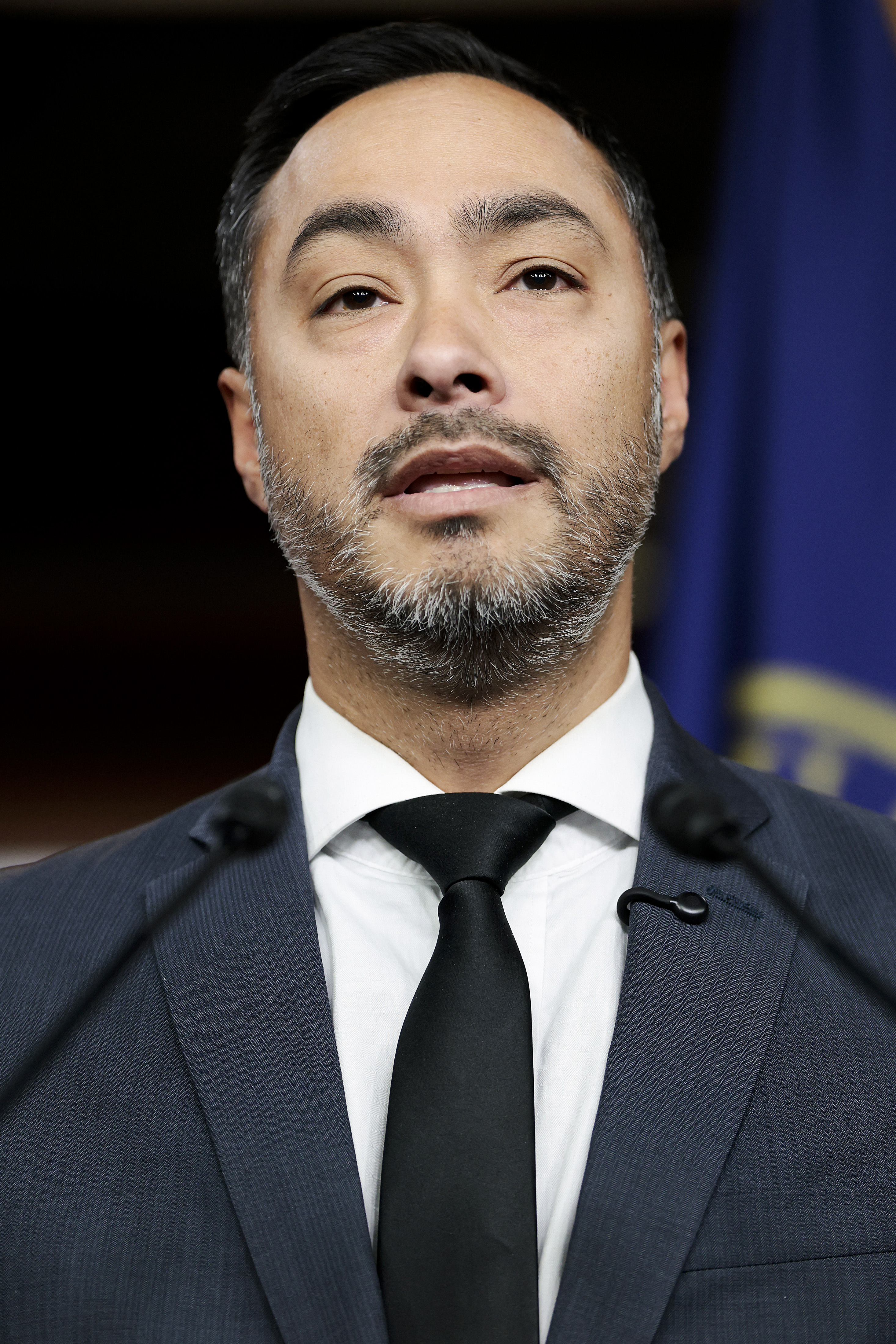 Rep. Joaquin Castro speaks at a news conference on January 9, 2026 | Source: Getty Images