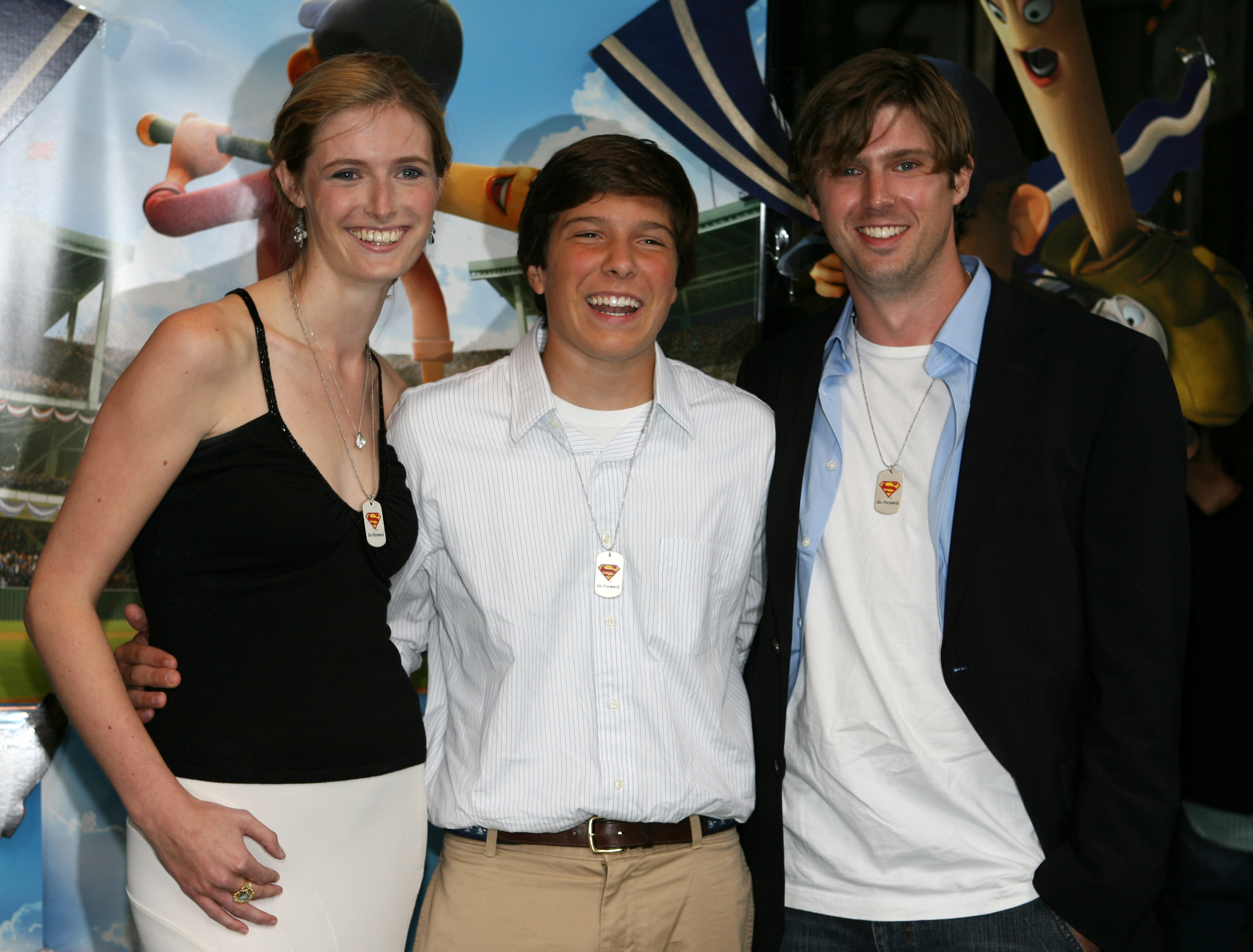 Alexandra, Will, and Matthew Reeve at the "Everyone's Hero" New York City premiere in September 12, 2006 | Source: Getty Images