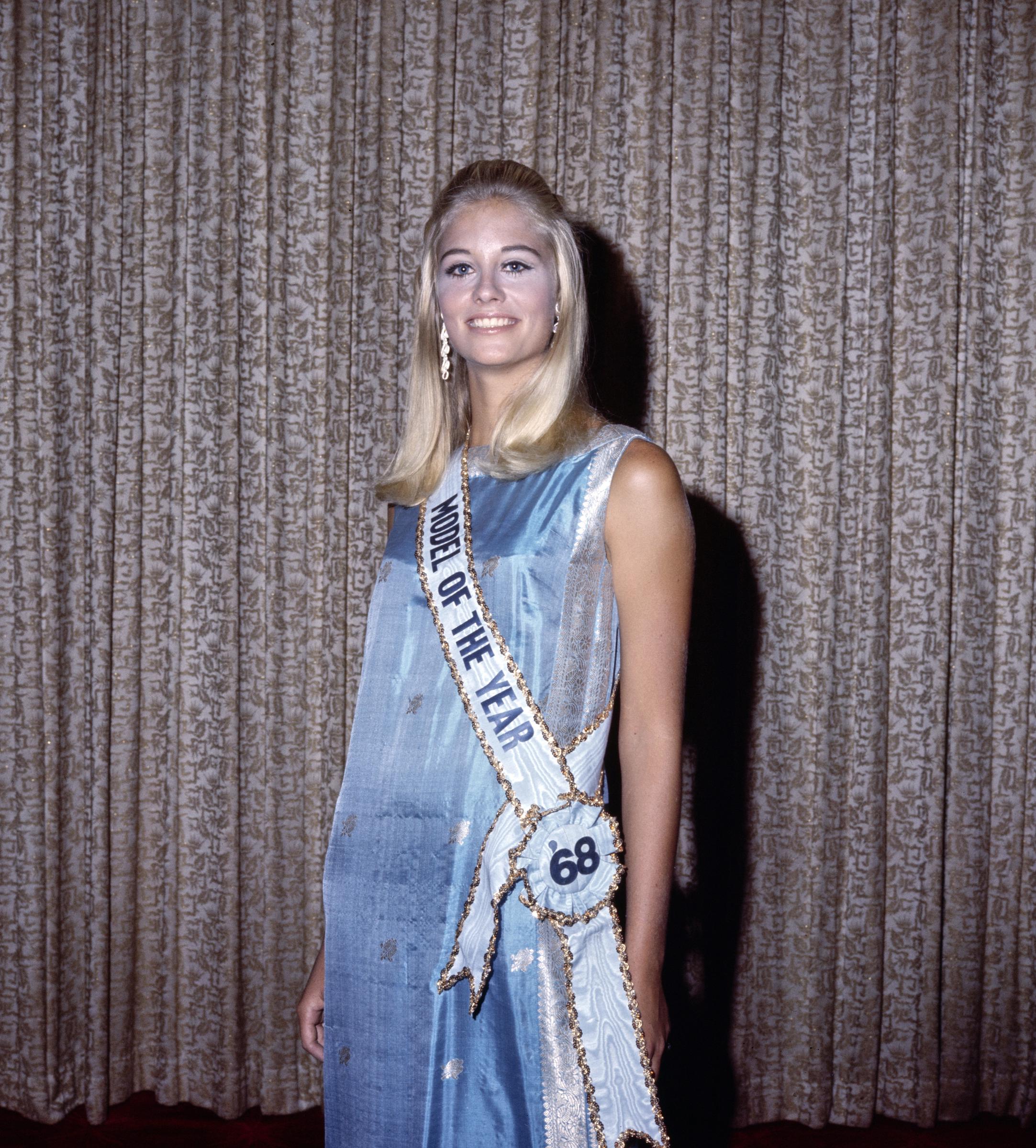 The former actress and model after winning the Model of the Year Pageant on September 14, 1968 | Source: Getty Images