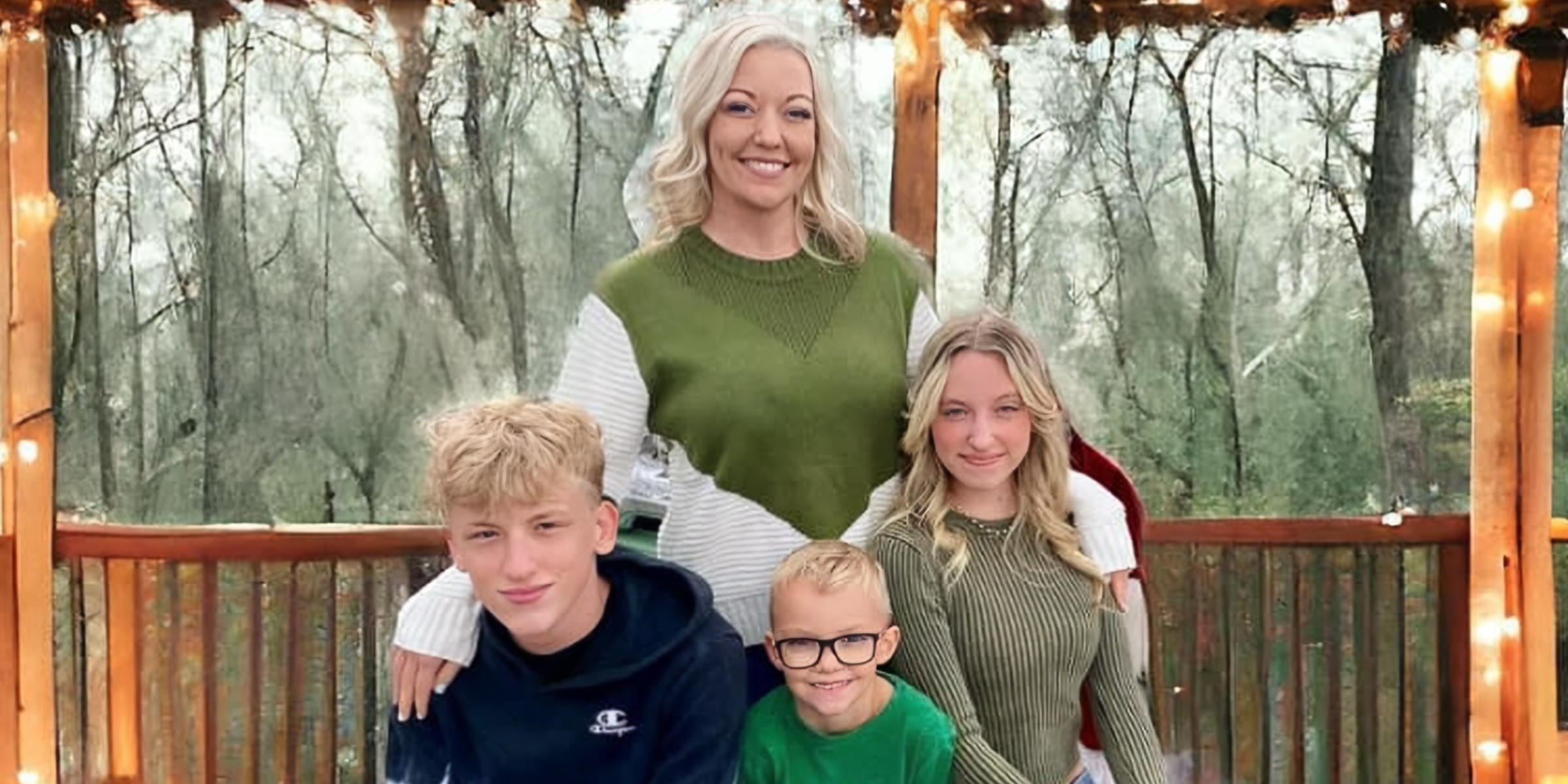 Jessica Lyman and her children | Source: Facebook/JessicaOrtonLyman