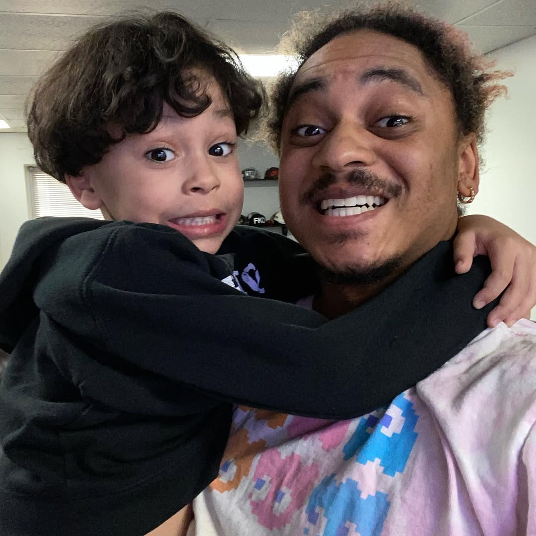 Zion Kalvin and Corde Broadus  | Source: Instagram/kalvinloves