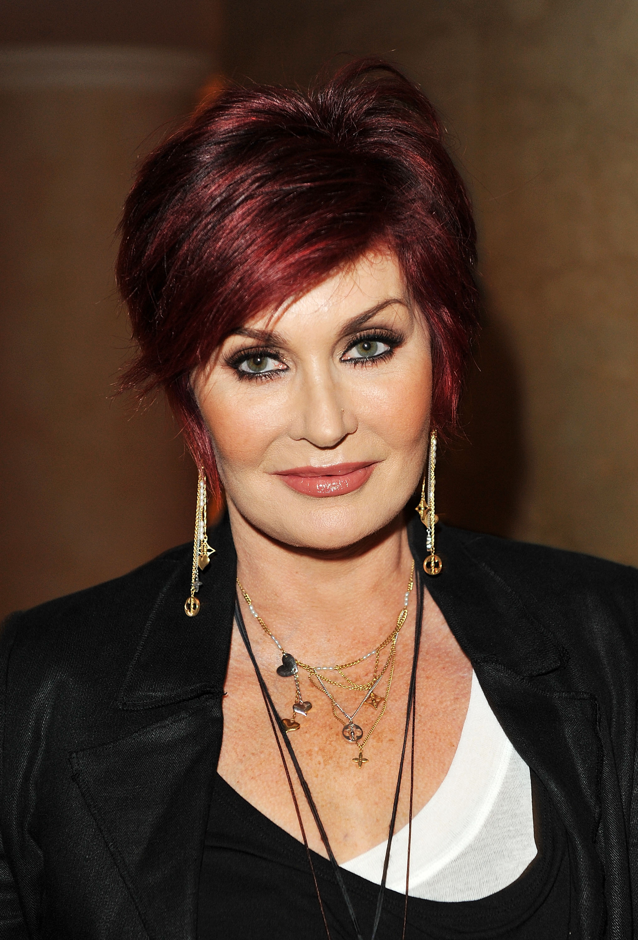 Sharon Osbourne at 57 years old. [Photo taken on July 2, 2010]. | Fun Fact: In October 2010, Sharon embarked on another chapter of her television career as an original co-host of CBS's "The Talk." The daytime program, which explored current events and entertainment through the perspectives of mothers, replaced the long-running soap opera "As the World Turns". Sharon joined a panel that included Julie Chen, Sara Gilbert, Leah Remini and Holly Robinson Peete.