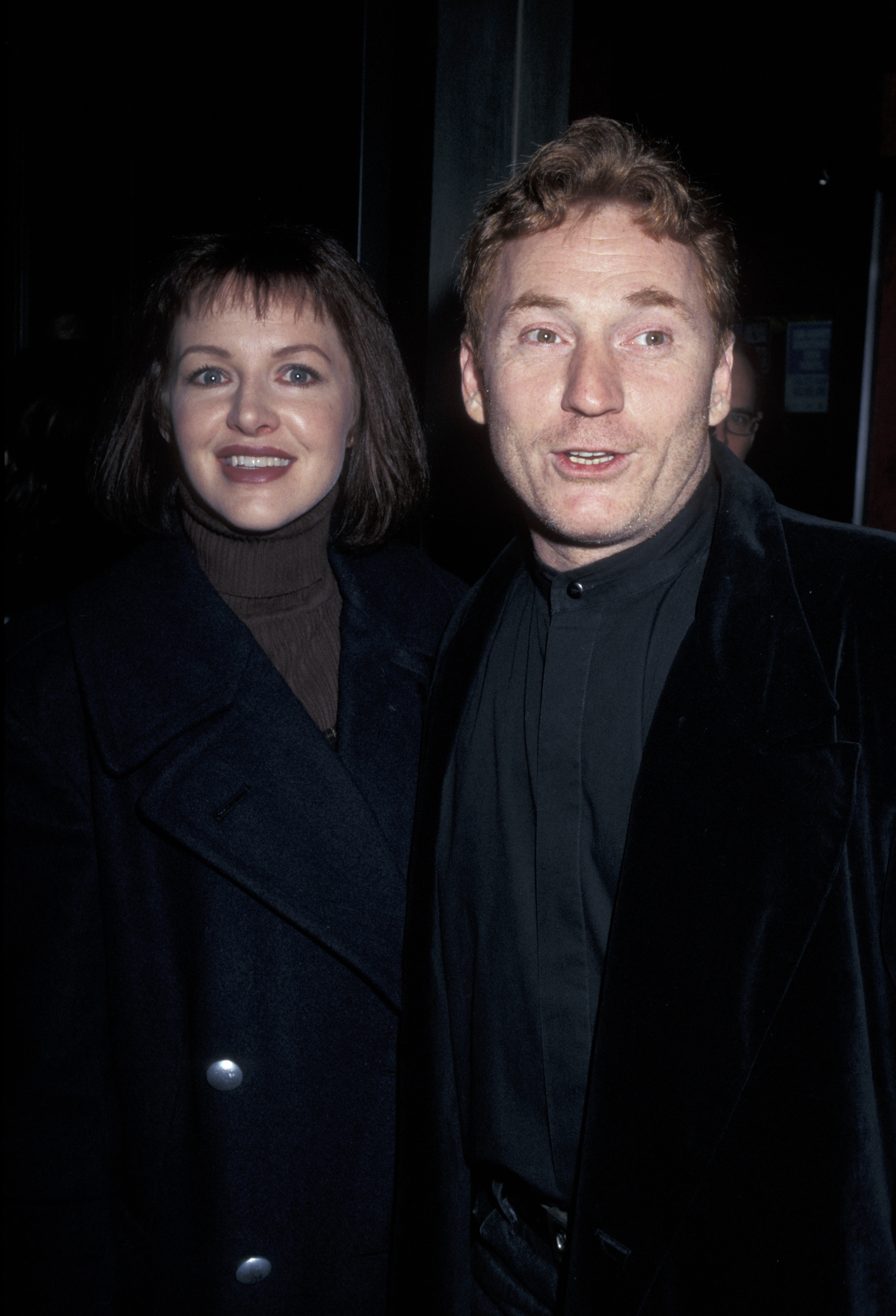Gretchen and Danny Bonaduce during the premiere of "Primary Colors" on March 16, 1998, in New York. | Source: Getty Images