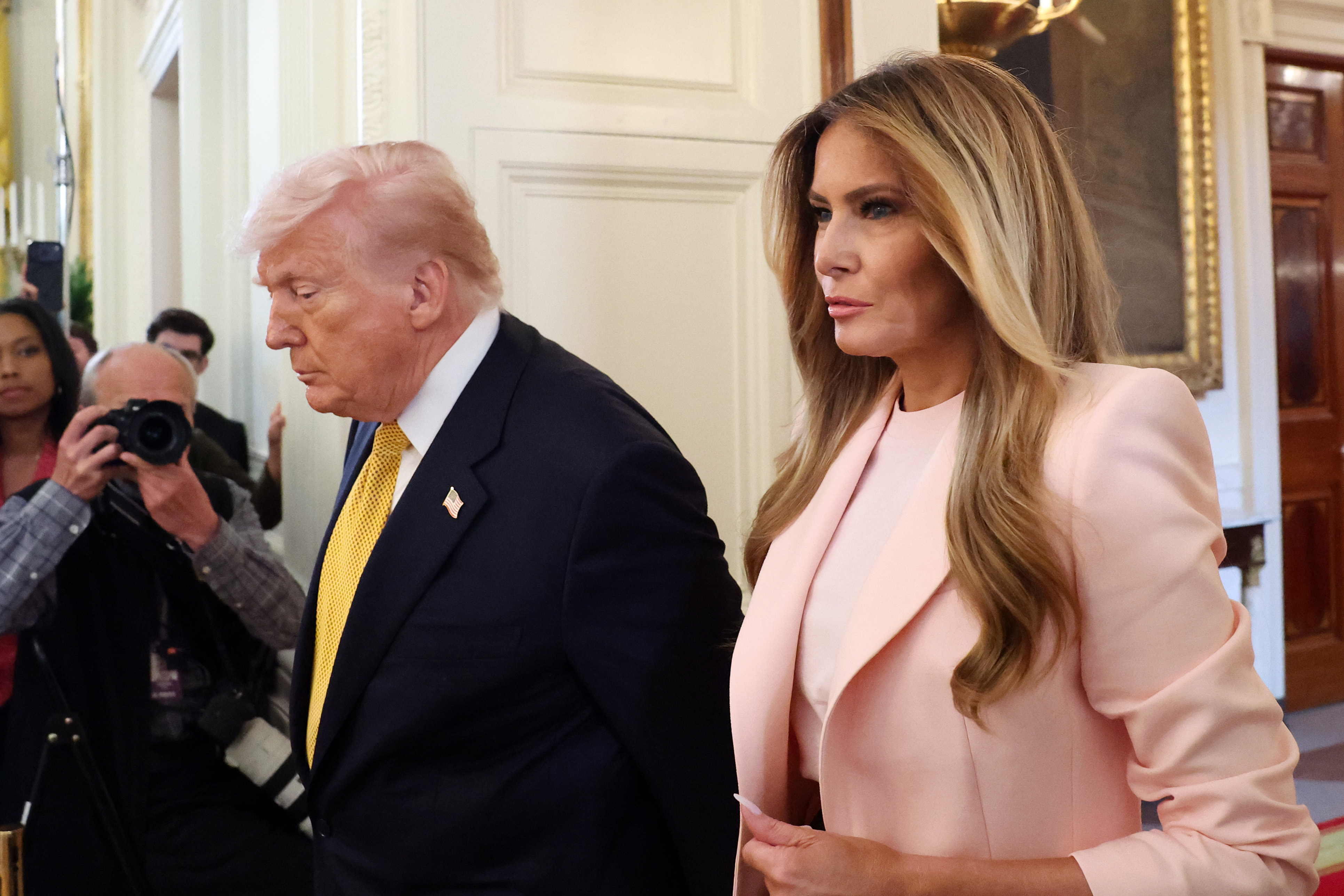 Because Trump has five children, many people first assumed he was referring to one of his own daughters. The conversation changed after users began identifying the woman as Margo Catsimatidis. | Source: Getty Images