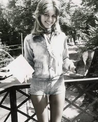 Olivia Newton-John as a teenager. [Photo timeline: 1948 (year she was born) to 1966 (childhood to teenage era)]. | Fun Fact: During 1964–65, the teenage singer filled in as hostess "Lovely Livvy" on Australian television's Happy Show. She eventually left school to concentrate on entertainment and became a regular presence on Australian TV throughout 1965. | Source: Instagram/therealonj