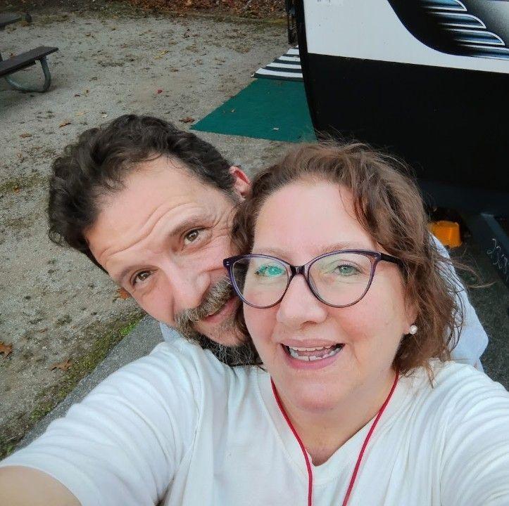 Anissa and Christopher Osborne seen in a post dated October 2025 | Source: Facebook/christopher.osborne.989150
