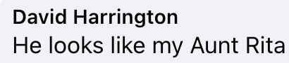 A comment left under a Facebook post about Tony Danza | Source: facebook.com/today/