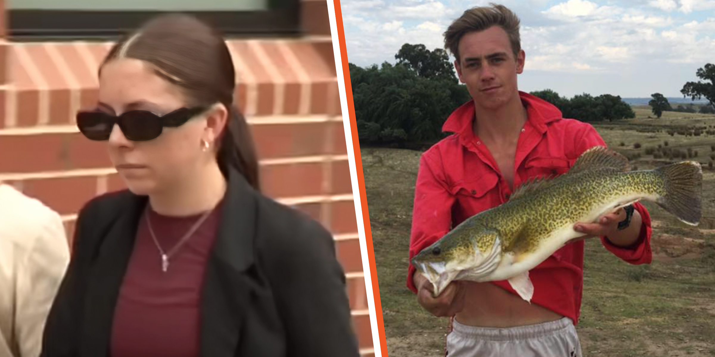 Corbie Jean Walpole | Jake Loader | Source: Youtube/@7news | Facebook/jake.loader.98