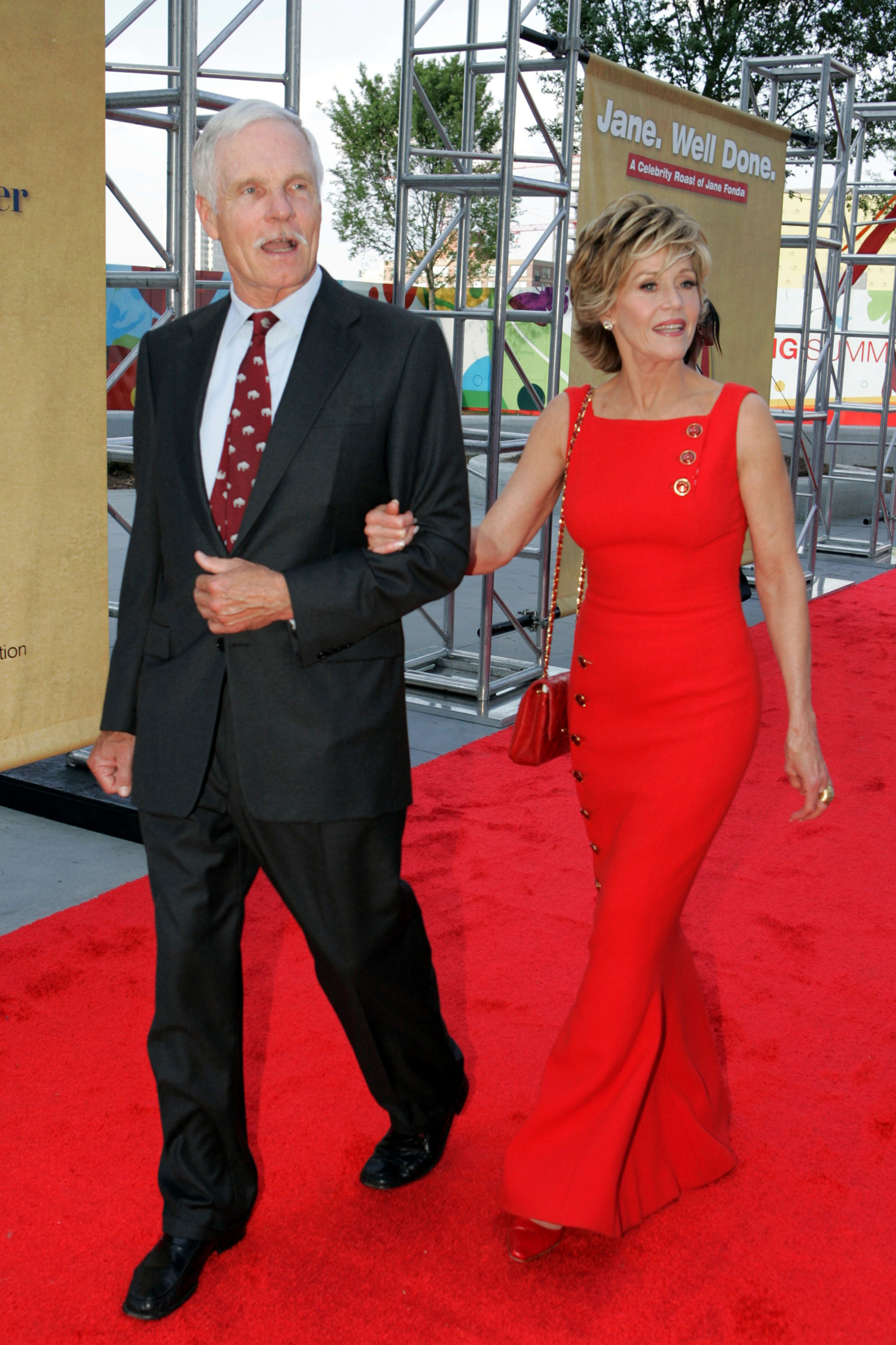 Ted Turner and Jane Fonda attend "A Celebrity Roast of Jane Fonda - Benefitting the Georgia Campaign for Adolescent Pregnancy Prevention" (G-CAPP) on June 1, 2006 | Source: Getty Images