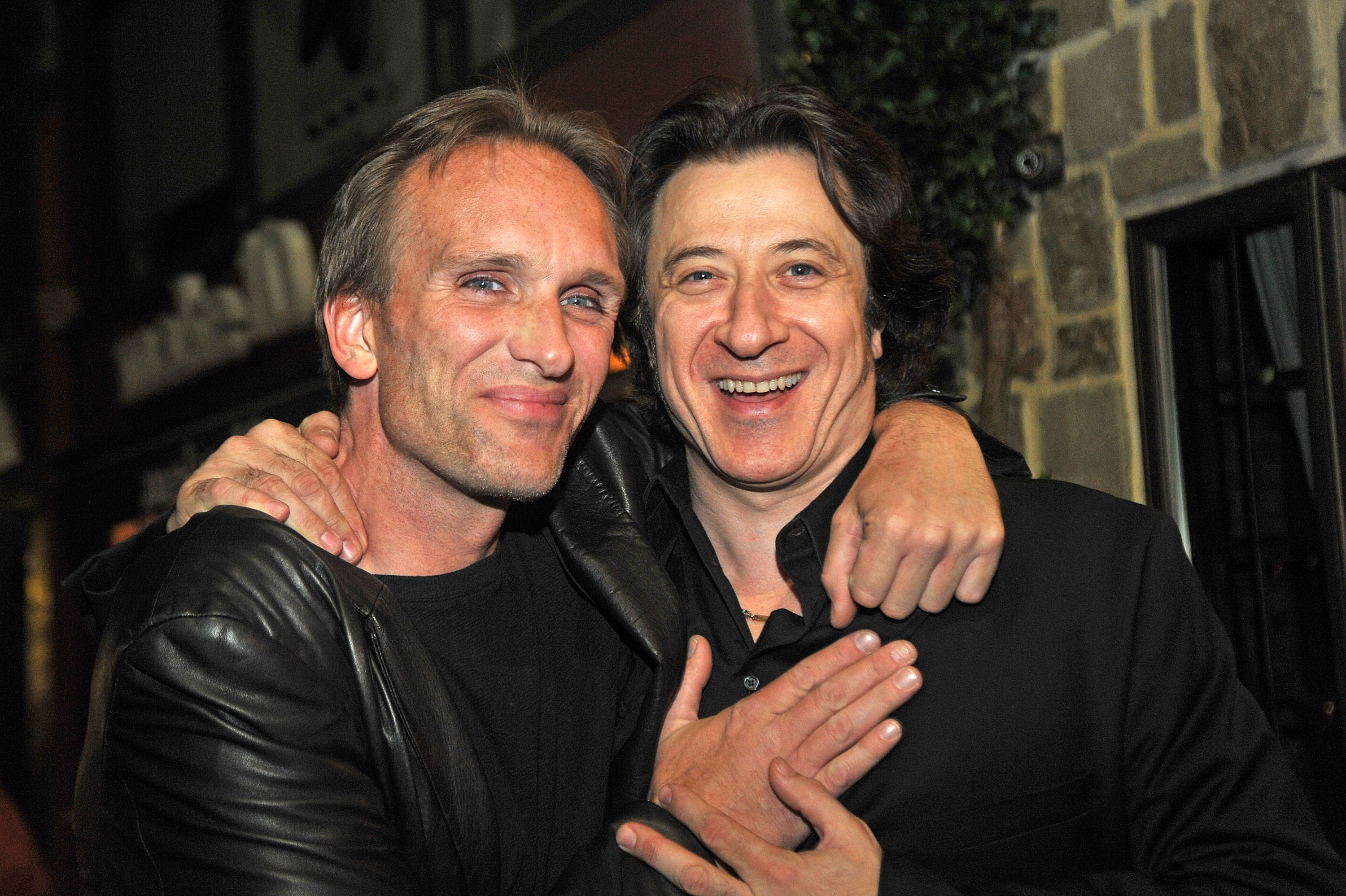 Peter Greene and Federico Castelluccio during Federico Castelluccio's birthday celebration at The Rabbit in the Moon on April 29, 2010, in New York City | Source: Getty Images
