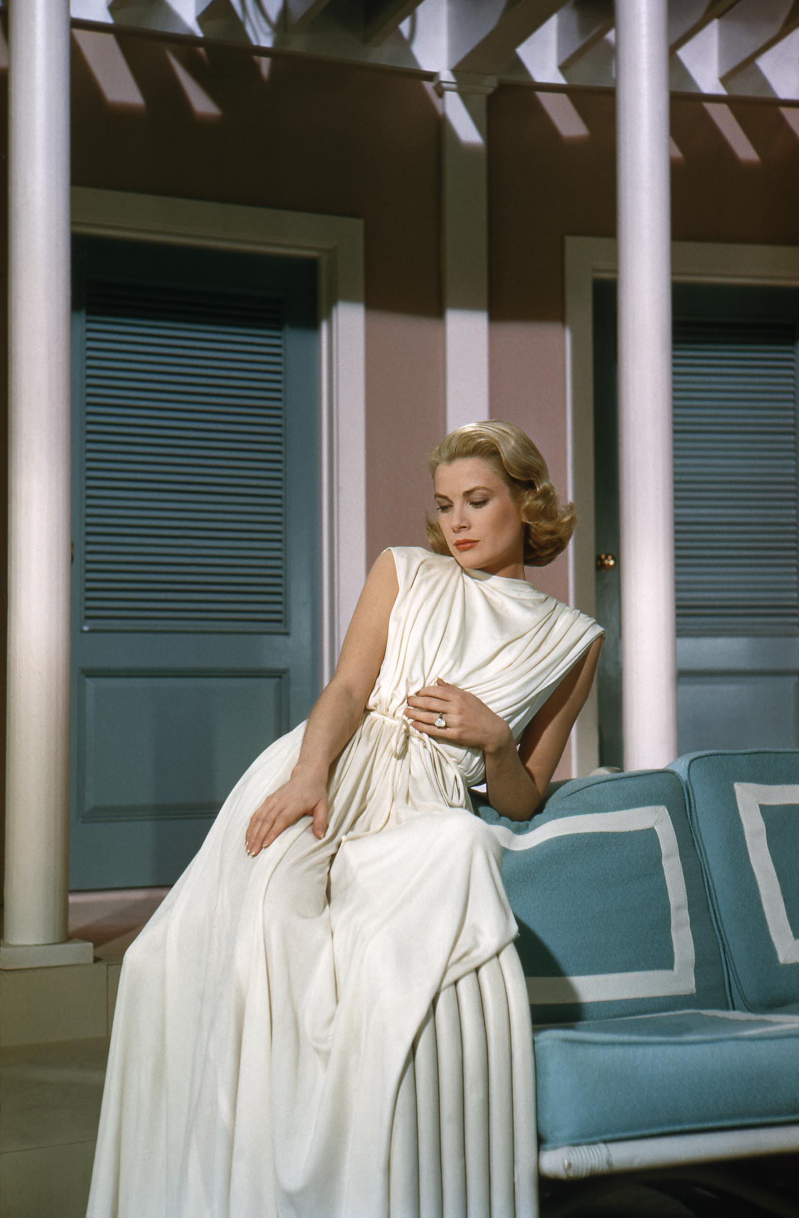 Grace Kelly is seen on the set of "High Society," circa 1956 | Source: Getty Images