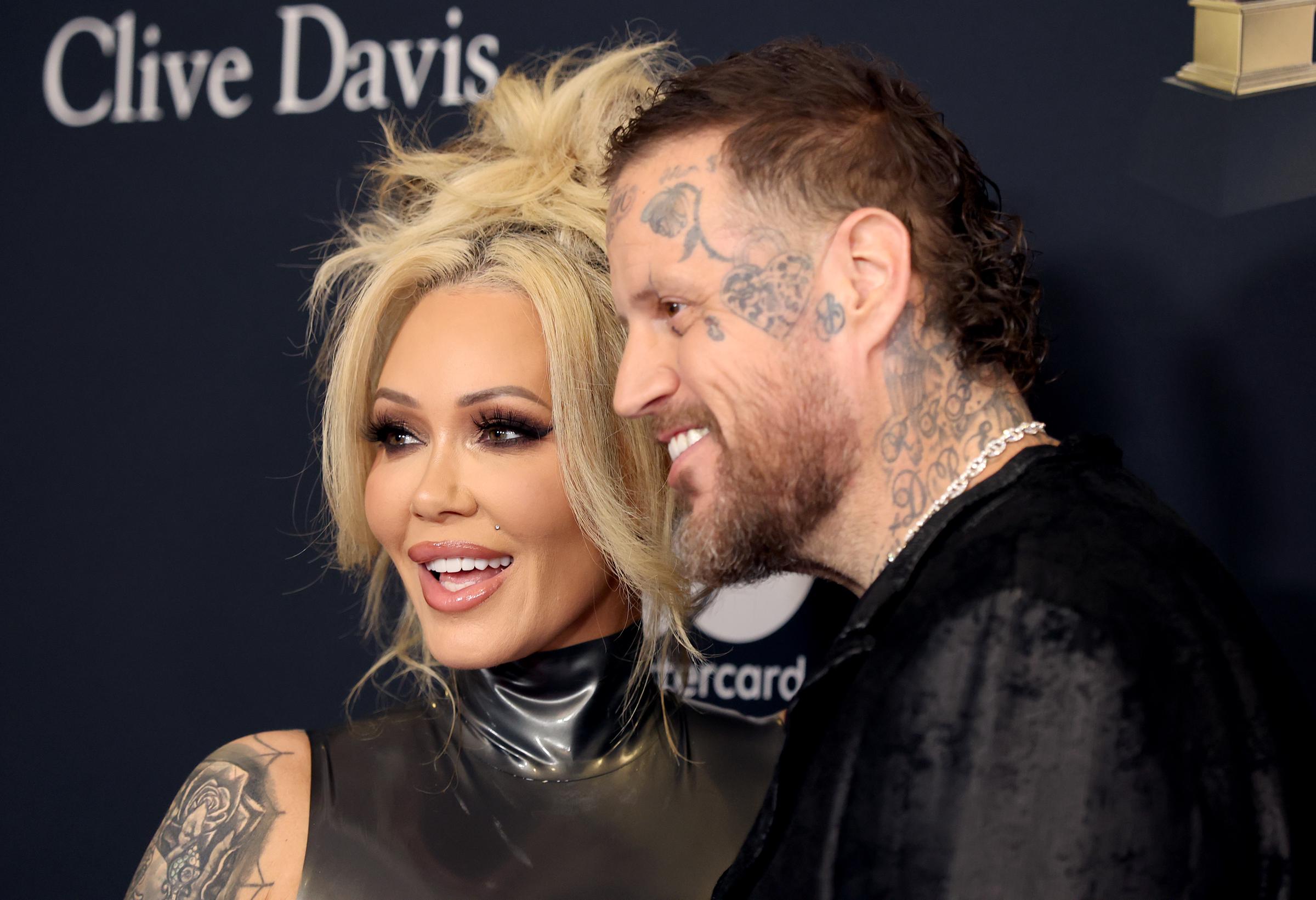Jelly Roll and Bunnie Xo attend the Pre-Grammy Gala in Beverly Hills on January 31, 2026. Recent reports indicate the former couple have already begun separating their properties and other assets, as questions remain about how their divorce settlement will be finalized. | Source: Getty Images