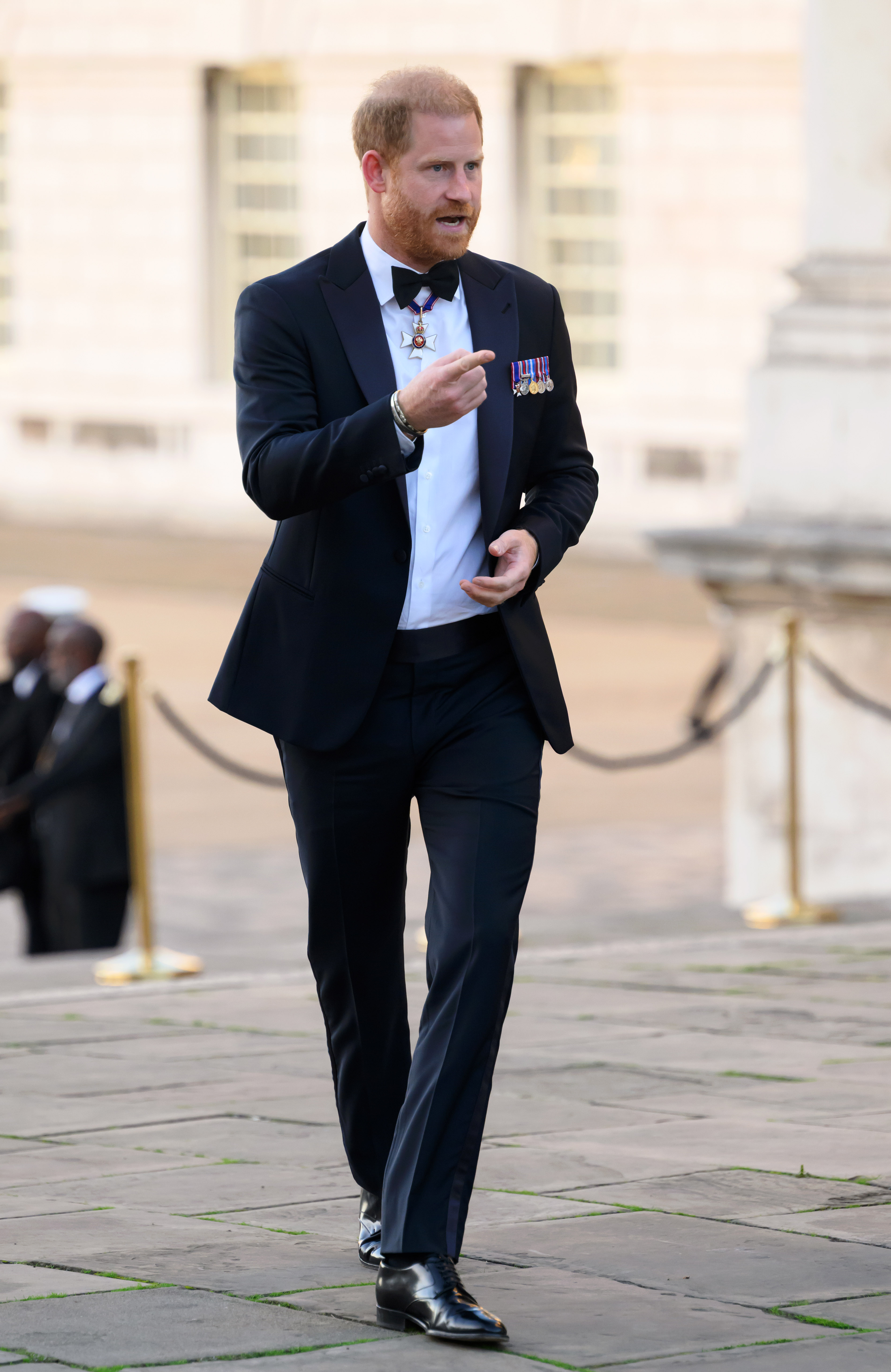 The gala dinner at the Old Royal Naval College in south-east London served as a major fundraiser for wounded, injured, and sick service personnel. Harry serves as the founding patron of the foundation. | Source: Getty Images